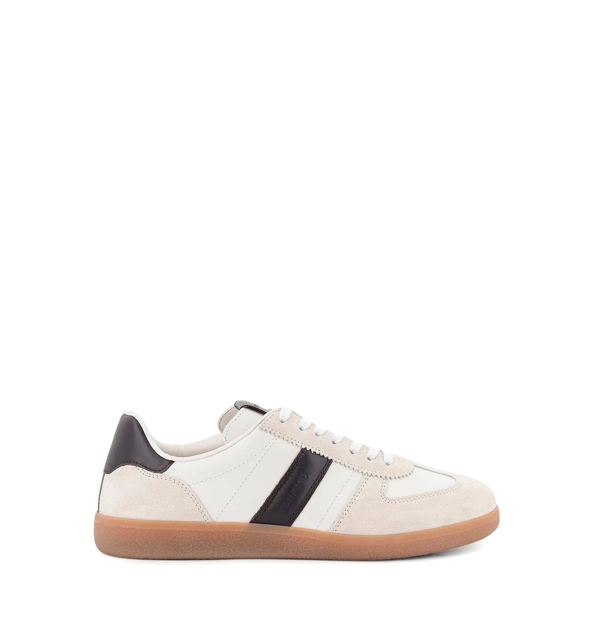 Archer suede and leather low-top sneakers