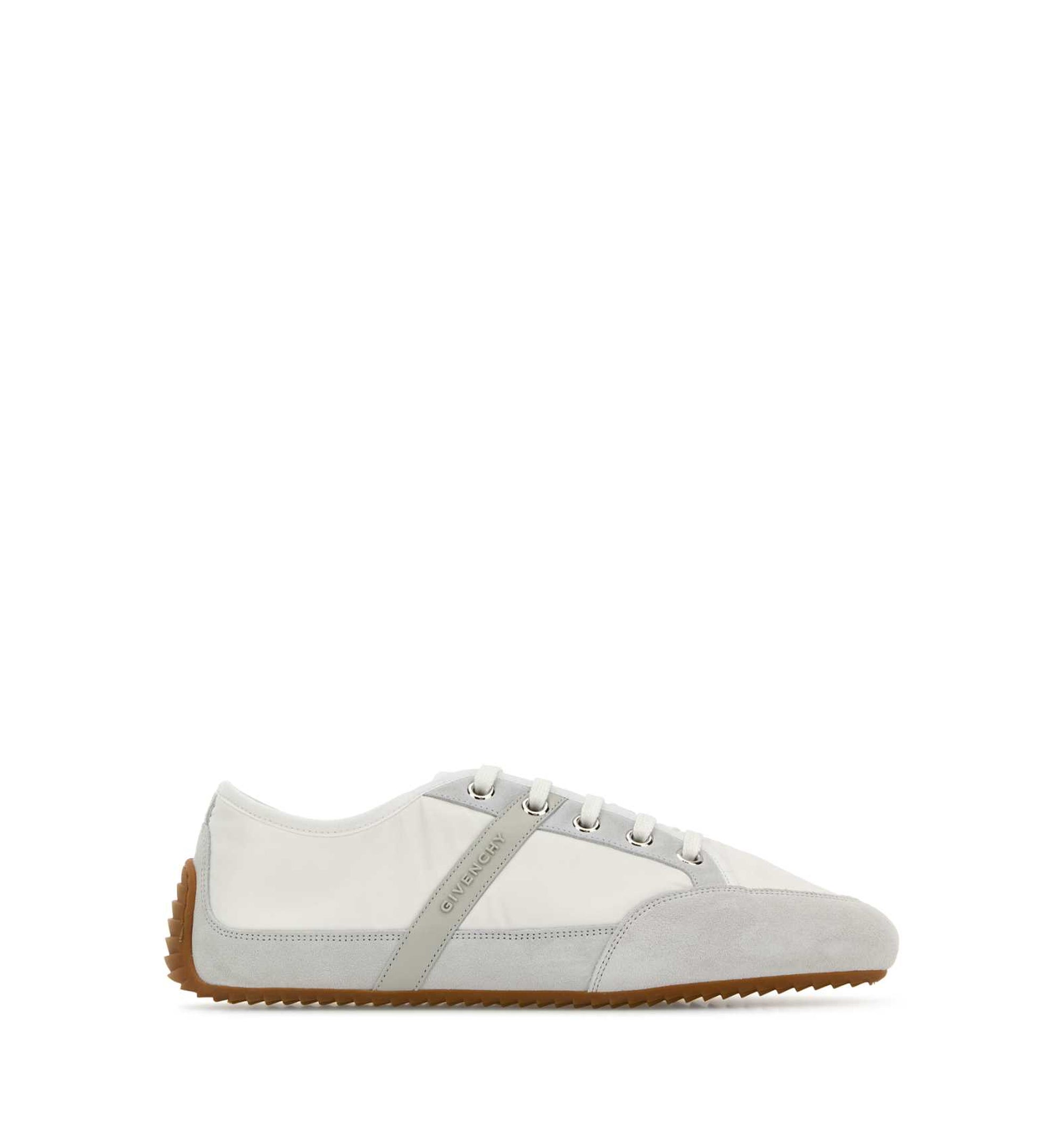 Slim Sneakers in Nylon and Suede
