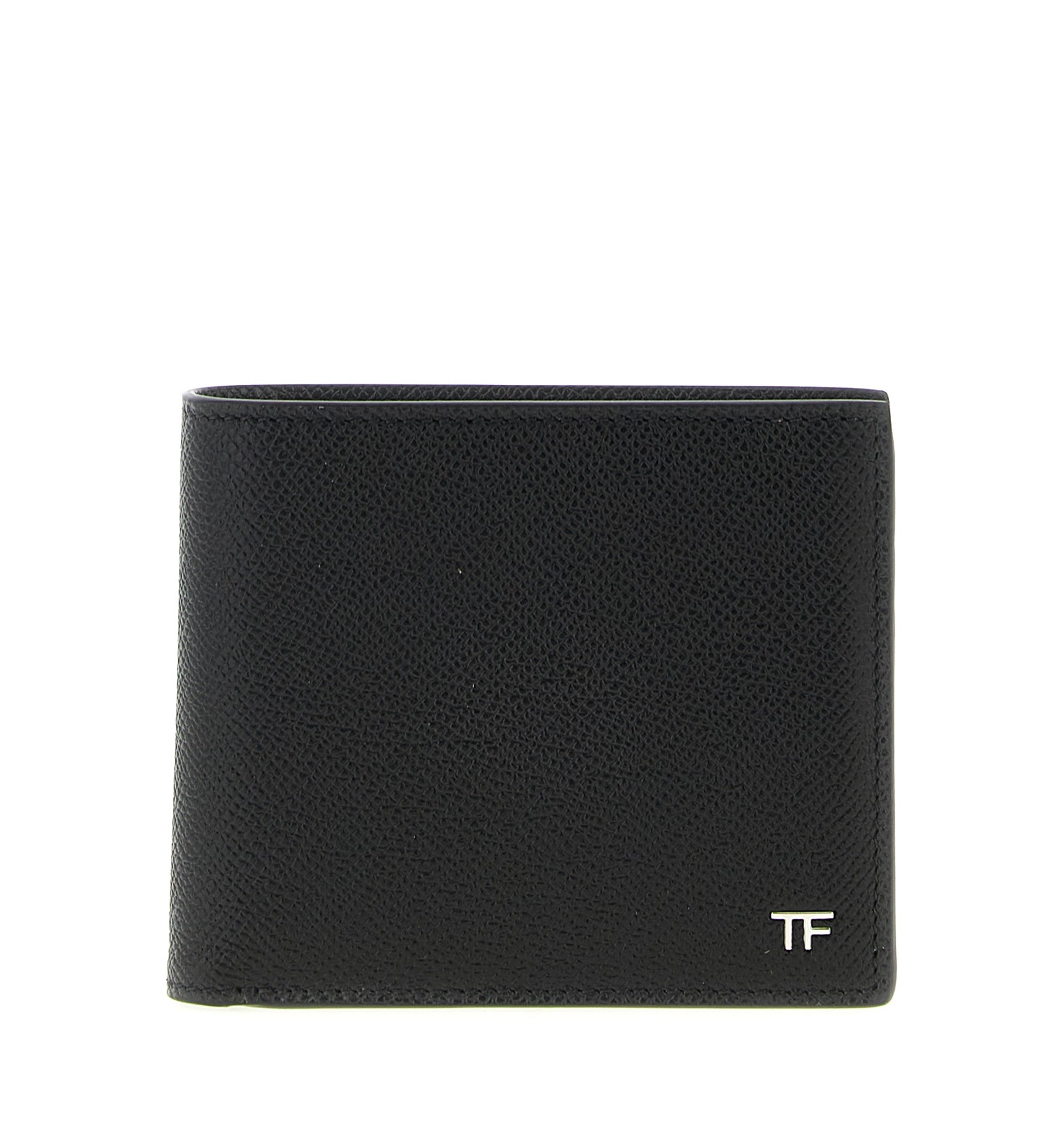 Small Grain Leather Bifold Wallet