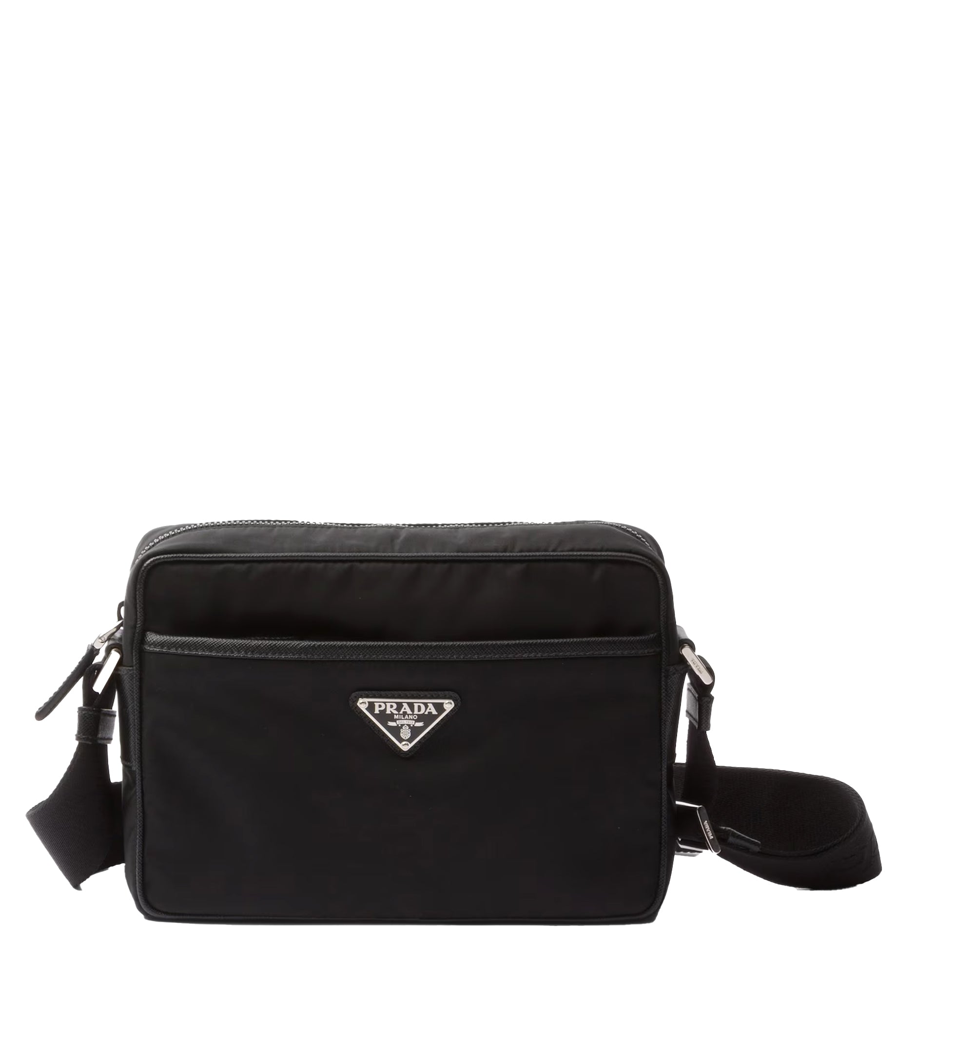 Prada Re‑Nylon and Saffiano Leather Shoulder Bag