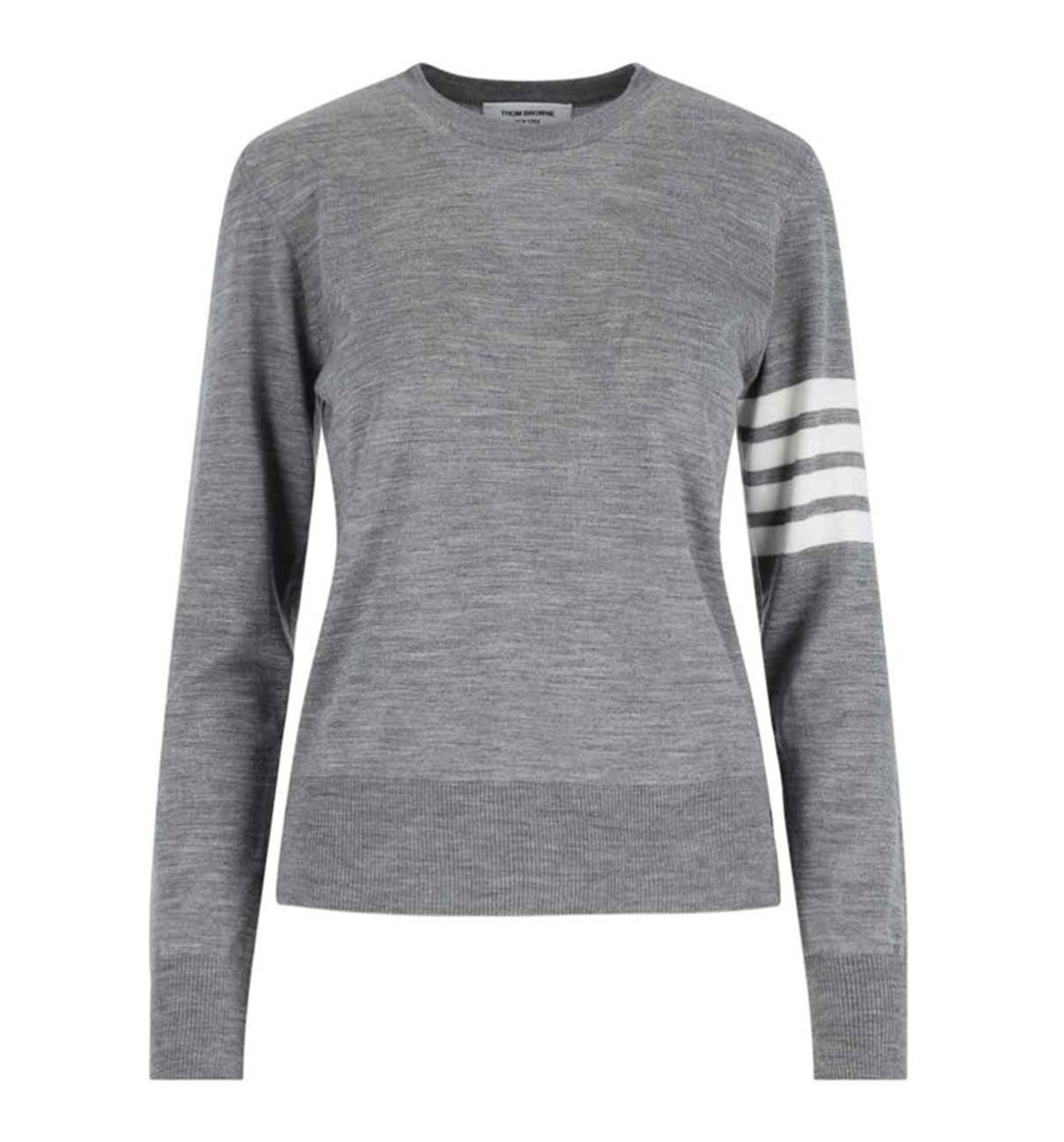 Fine Merino Wool 4-Bar Pullover