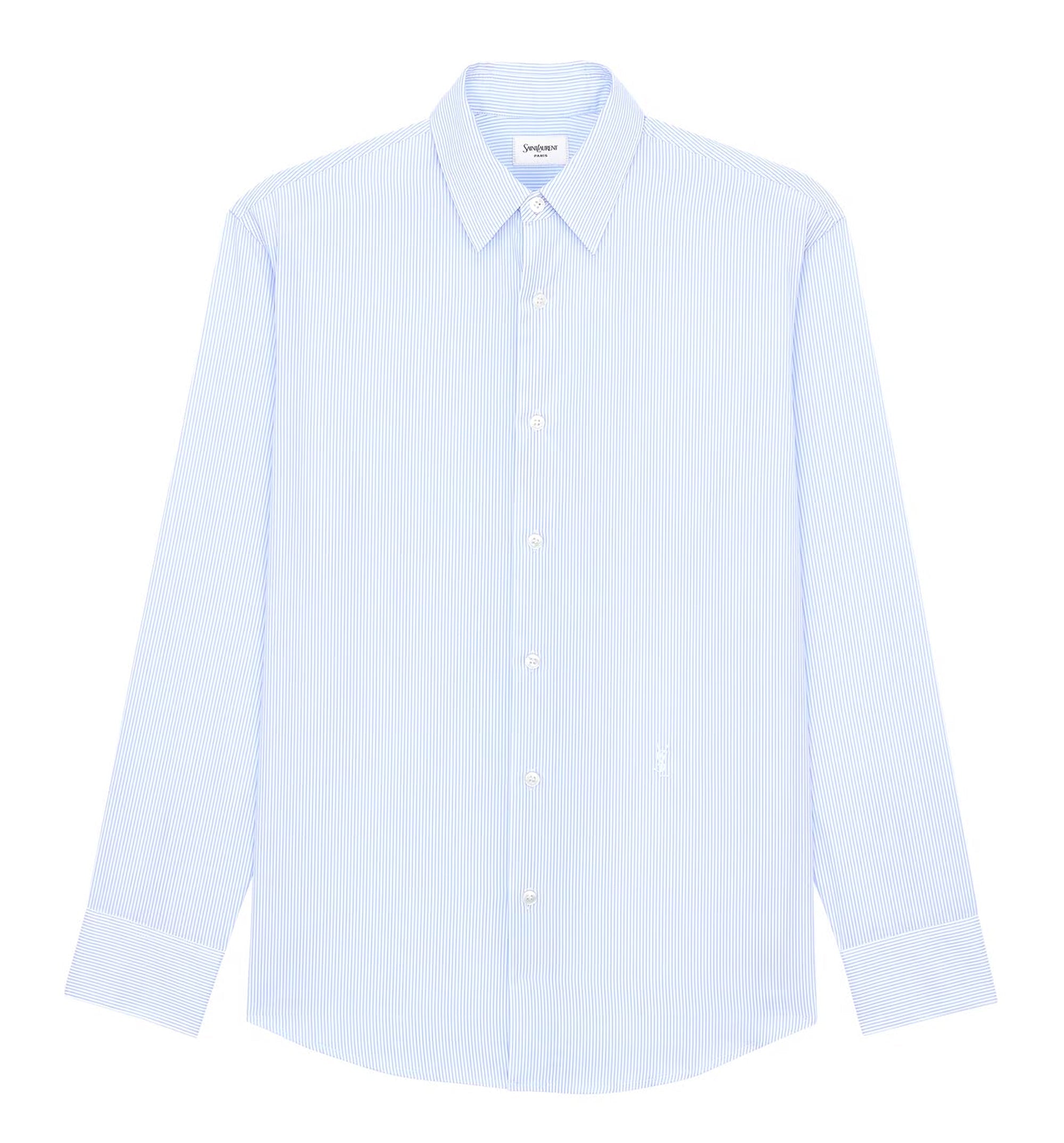 Cassandre Shirt In Striped Cotton Poplin