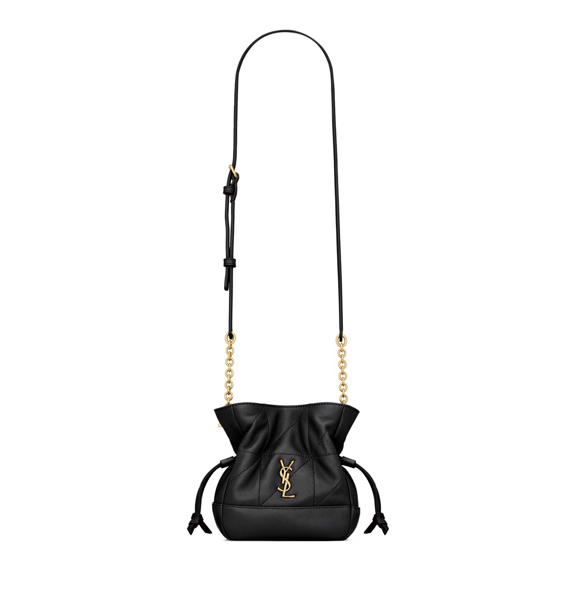 Jamie Mini Shoulder Pouch In Lambskin