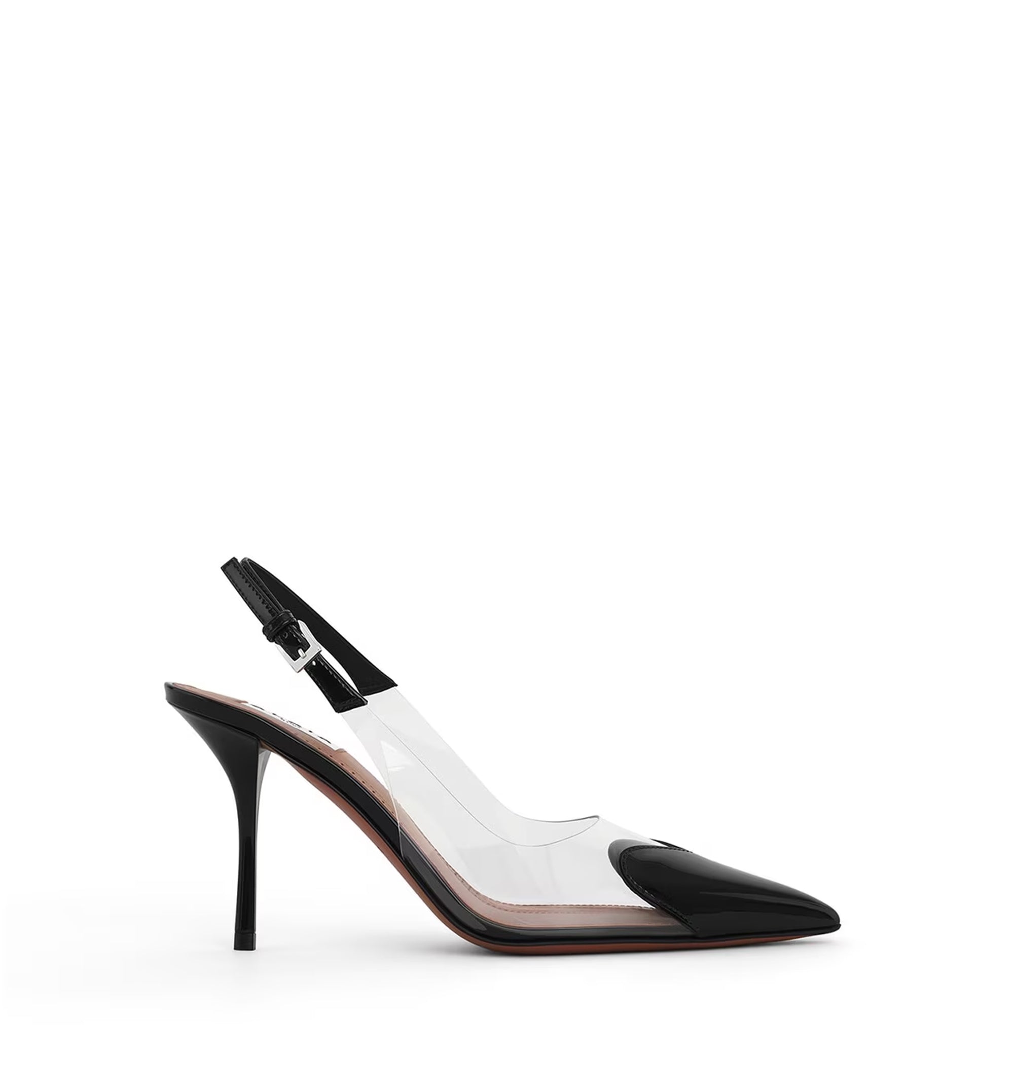 Le Cœur Patent Leather Slingbacks