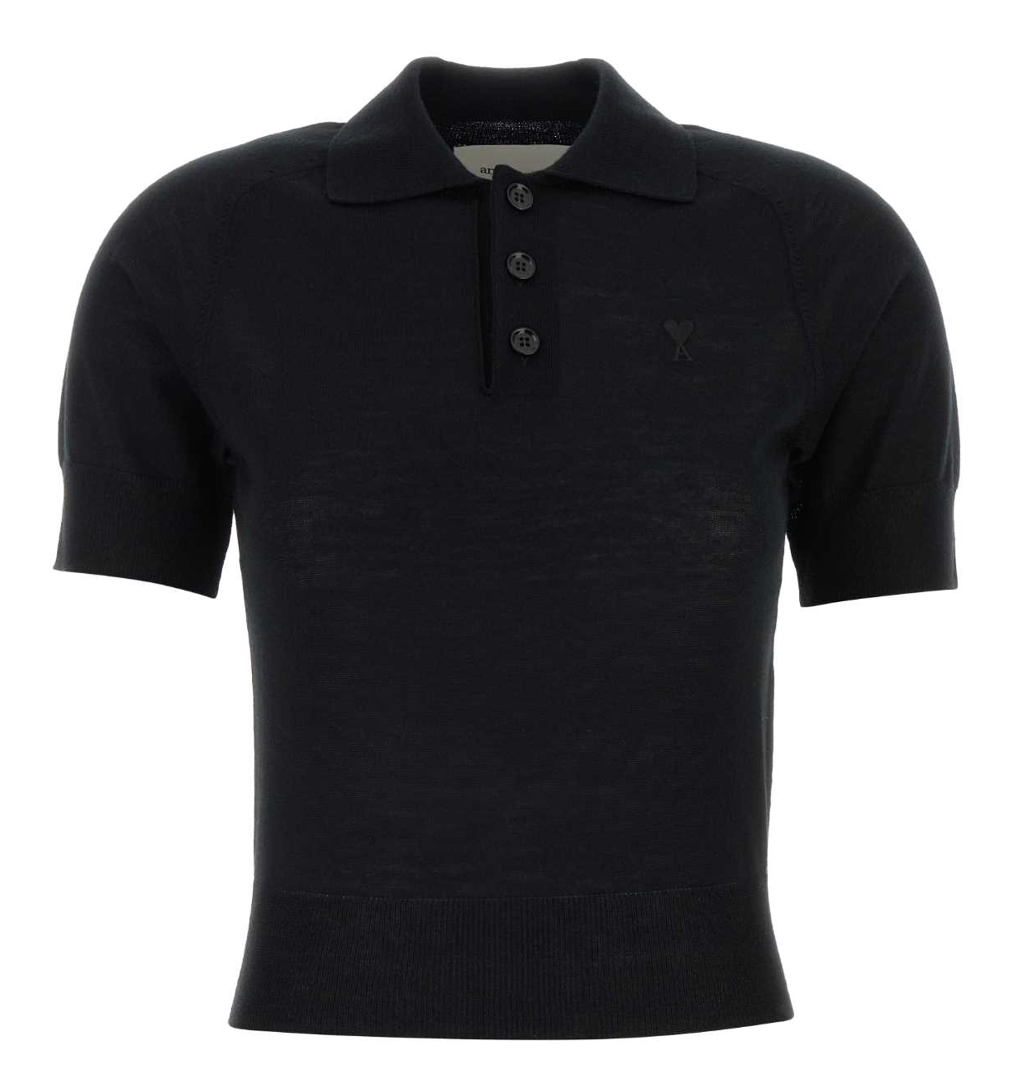 Ami De Coeur Knit Polo Top