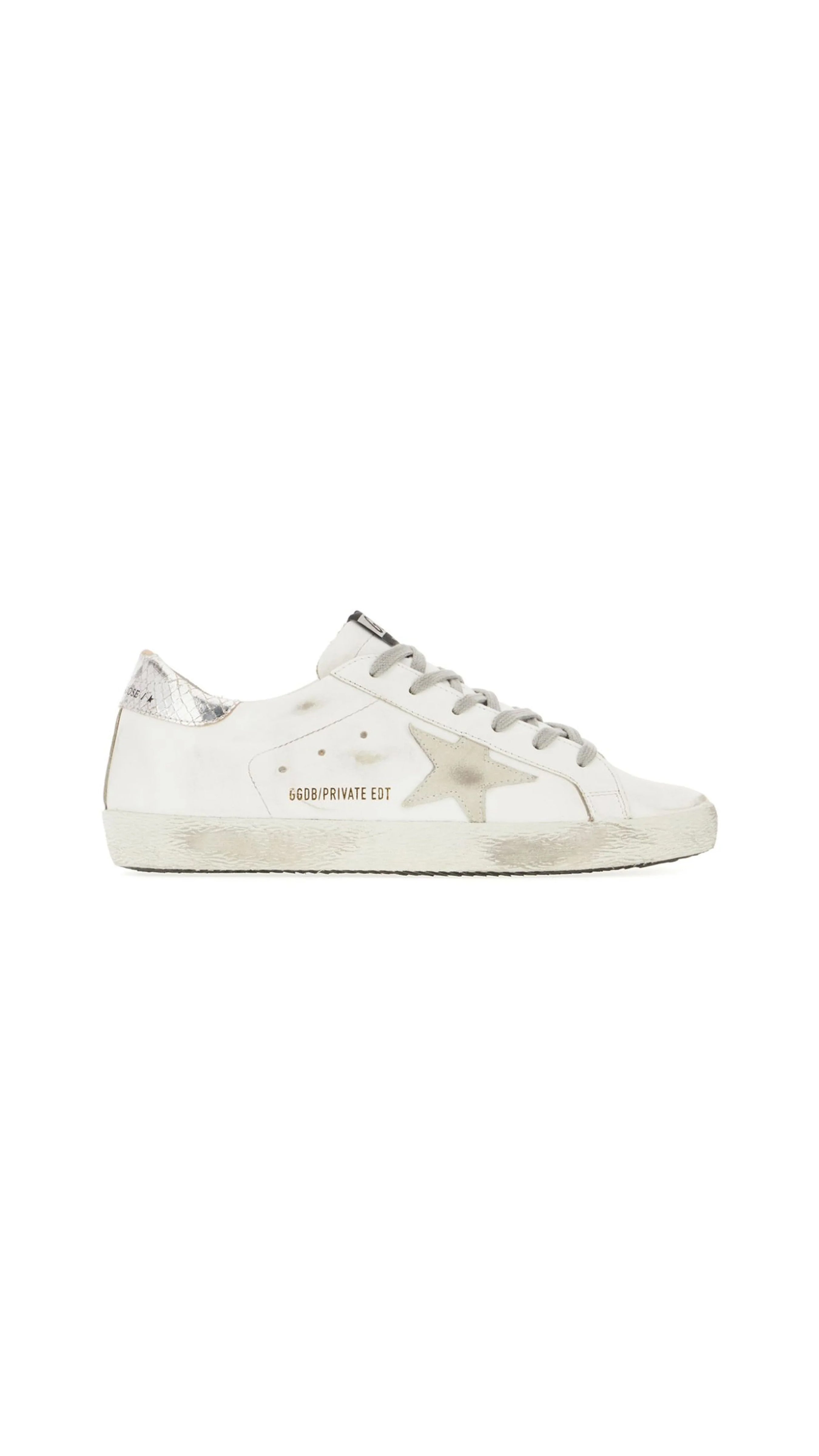Super Star Sneakers - White/Silver