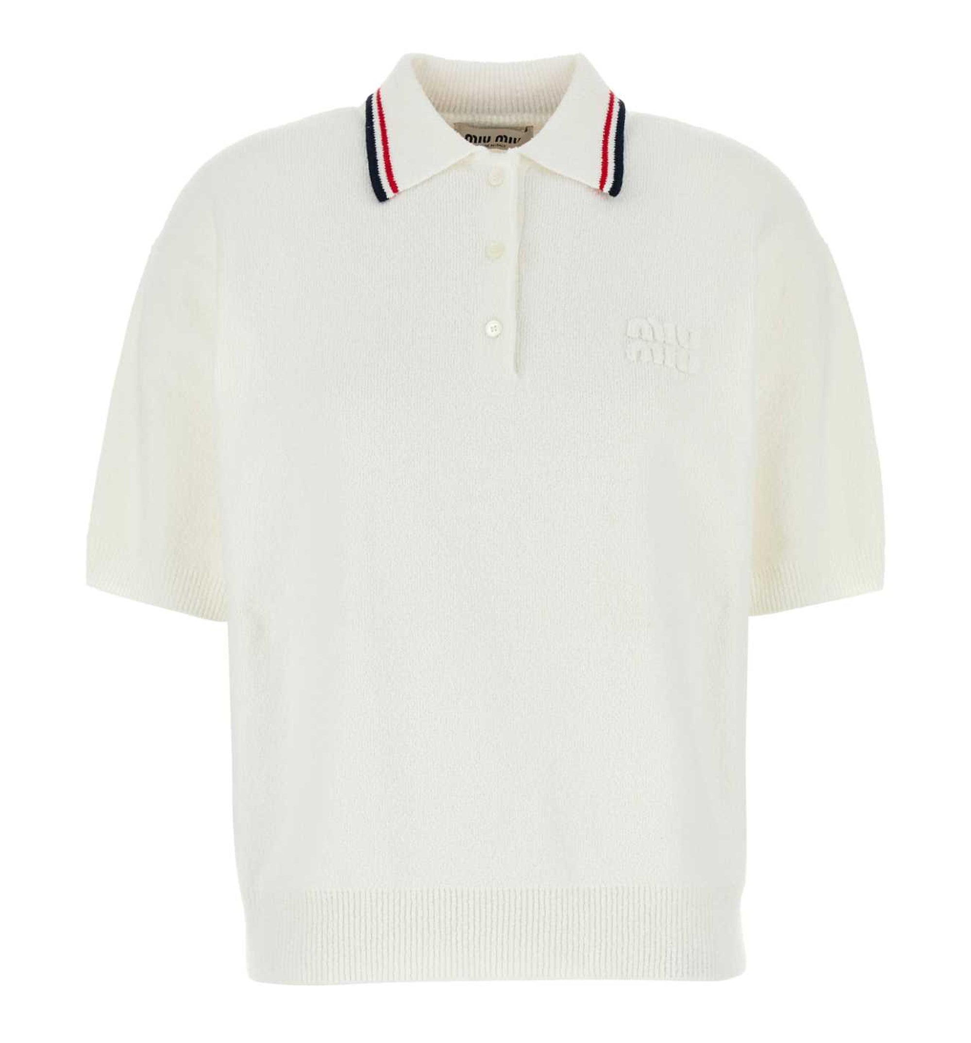 Cotton Knit Polo Shirt