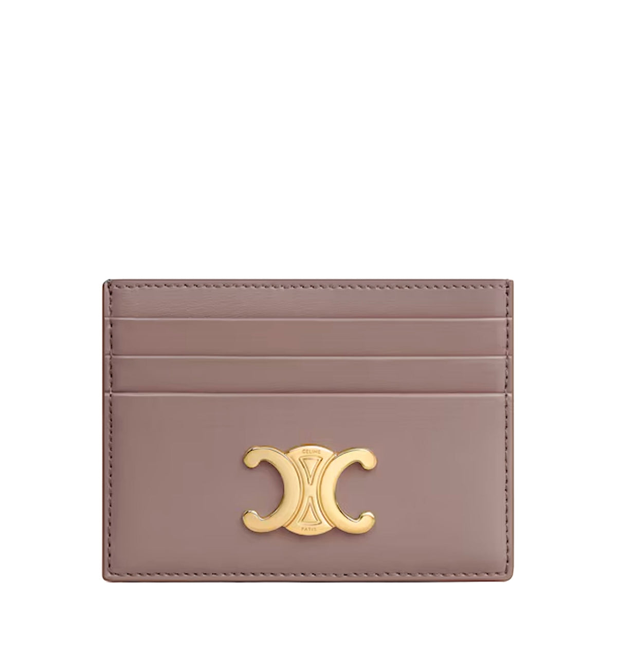 Card Holder Triomphe In Shiny Calfskin