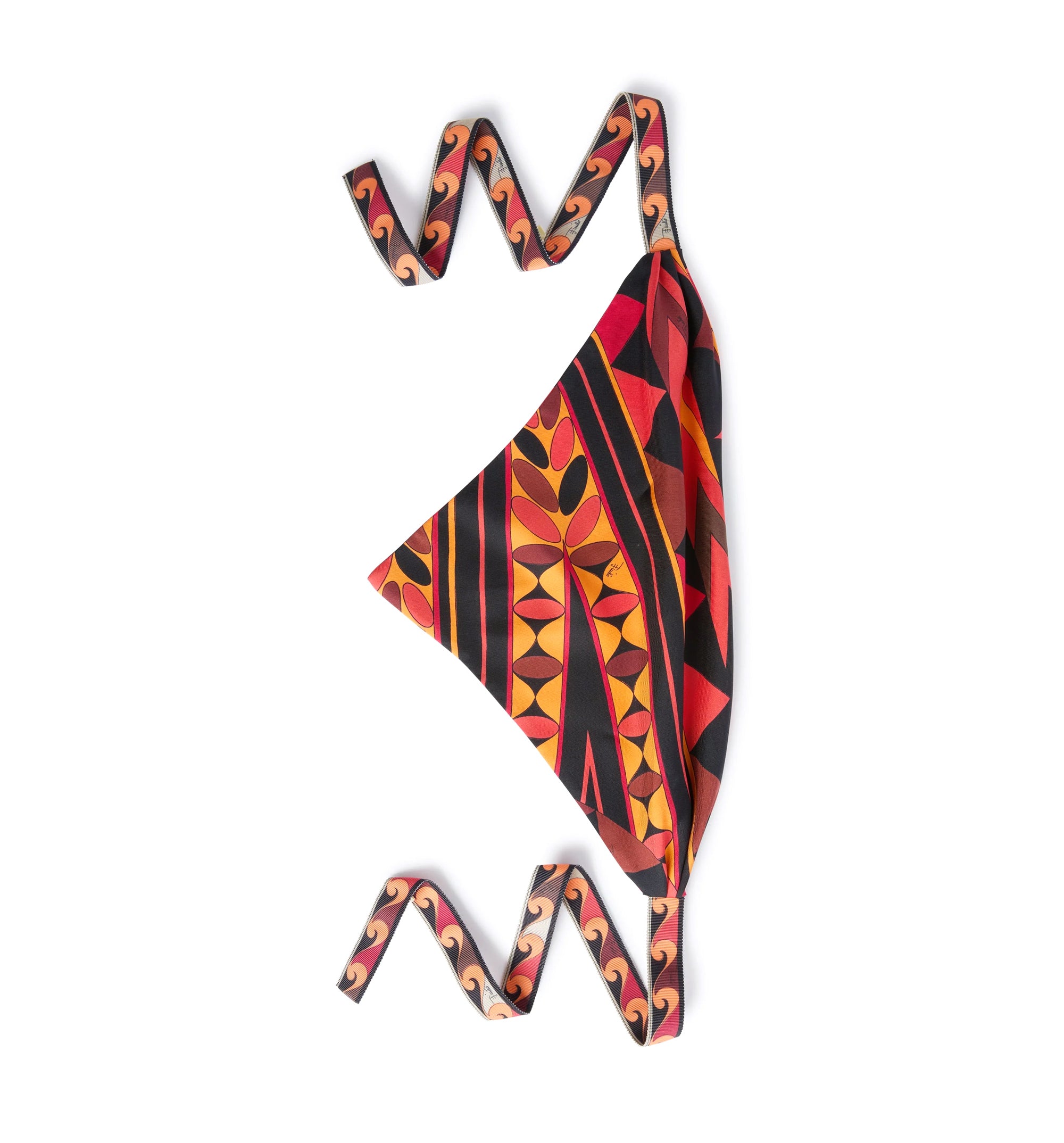 Manuba Print Silk Bandana