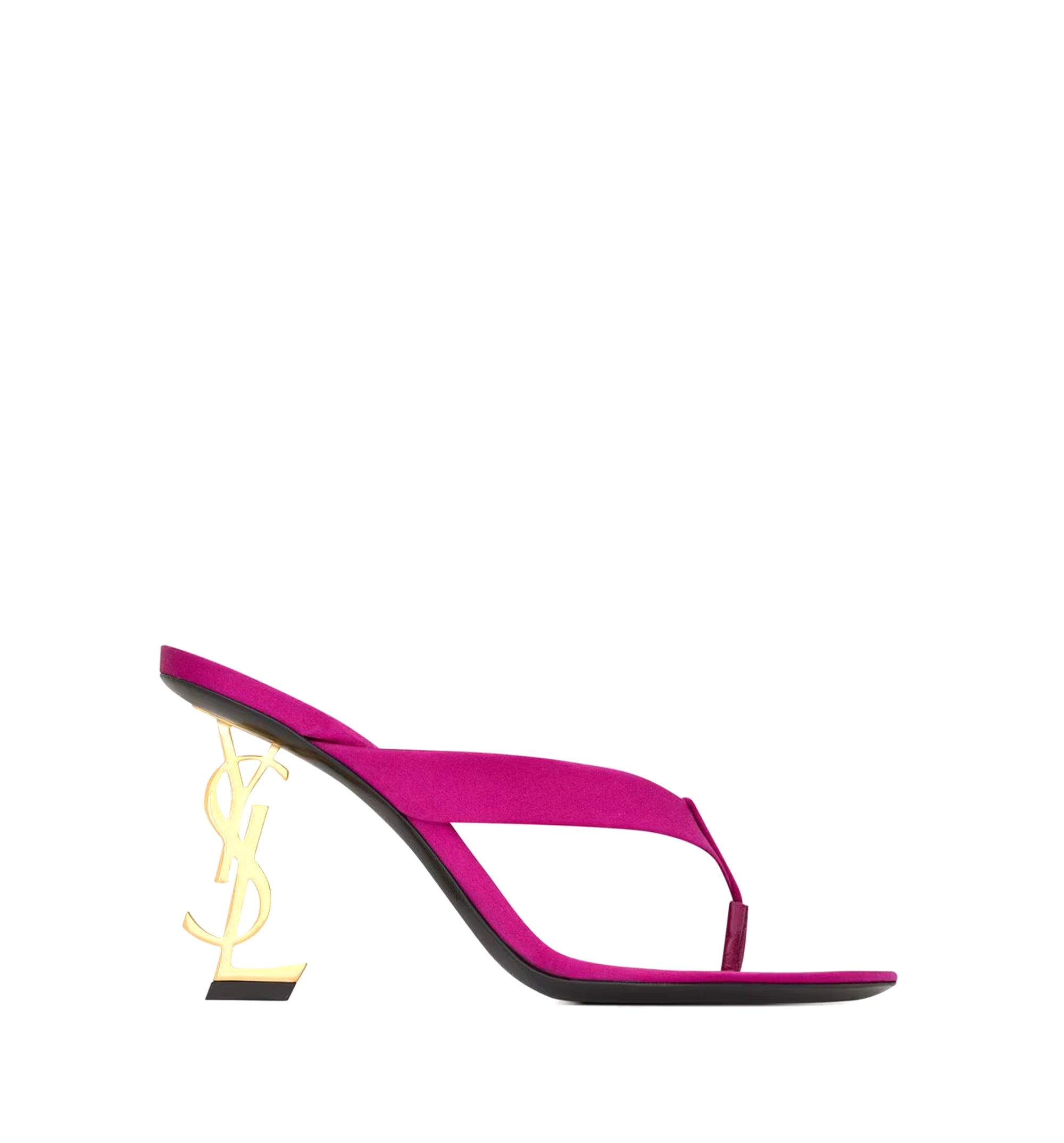 Opyum Mules In Satin Crepe