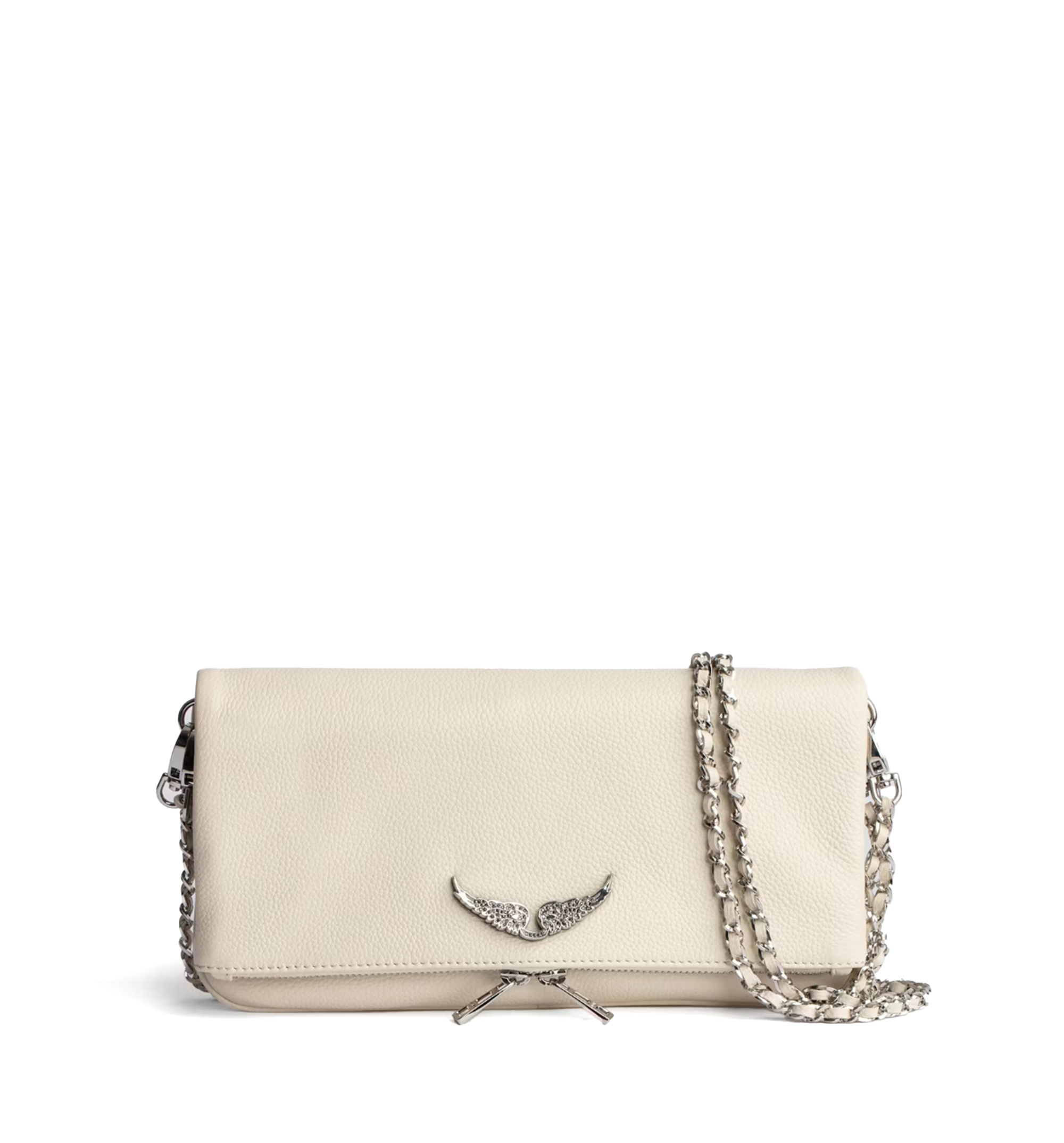 Rock Swing Clutch in Leather
