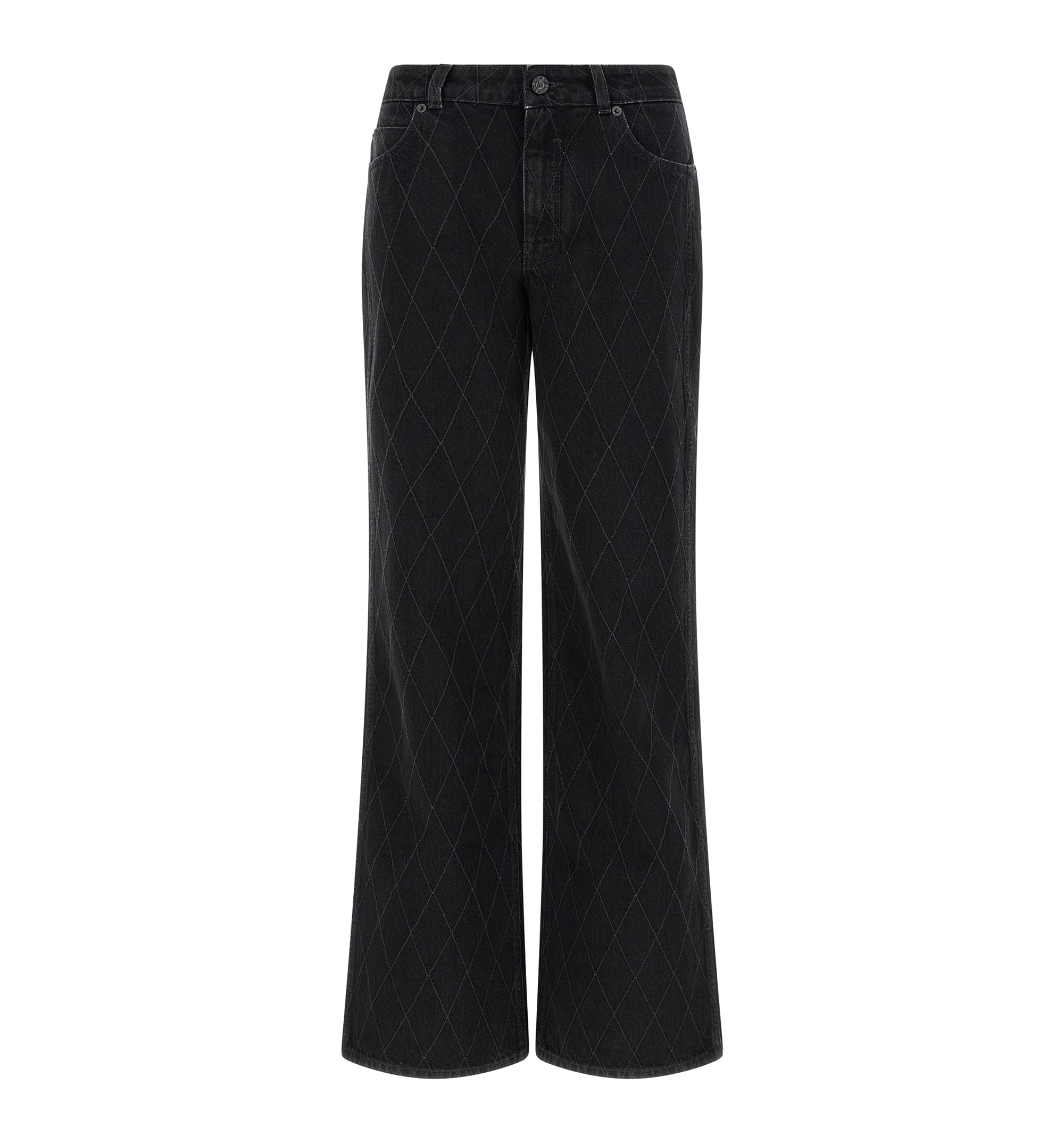 Diamond-shaped jeans