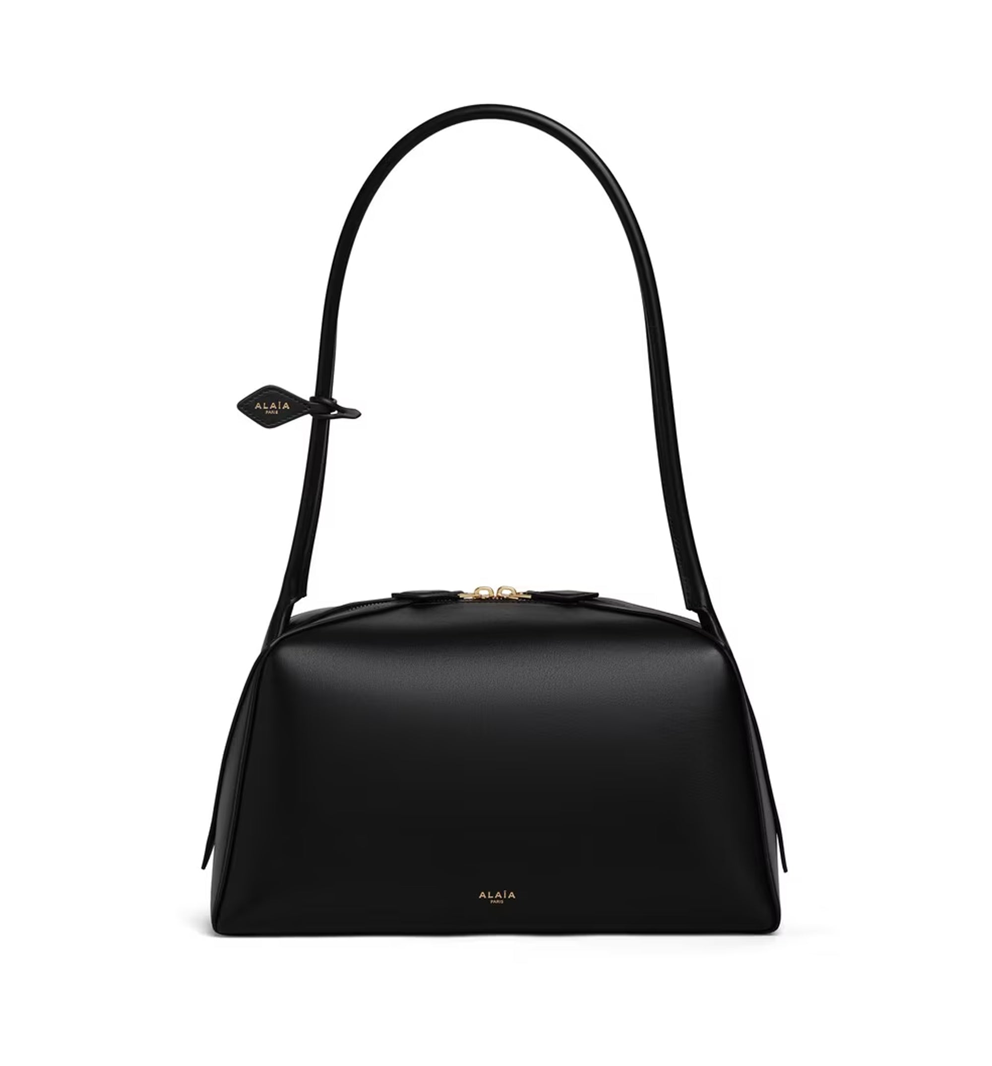 Bouledogue leather shoulder bag