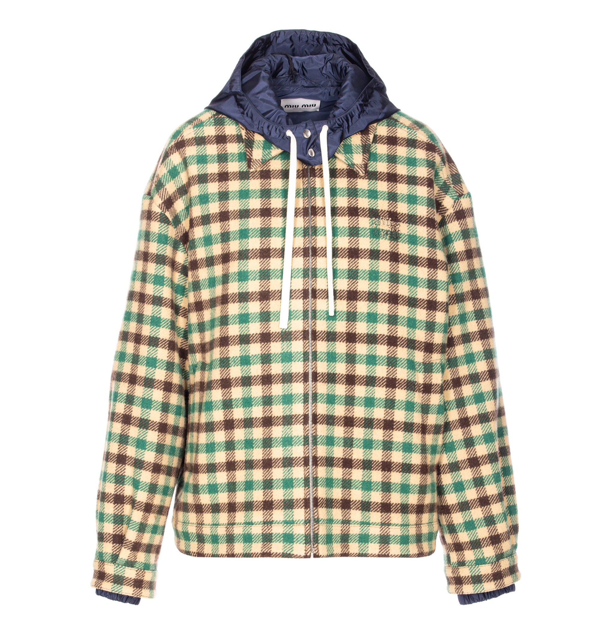 Check Motif Jacket