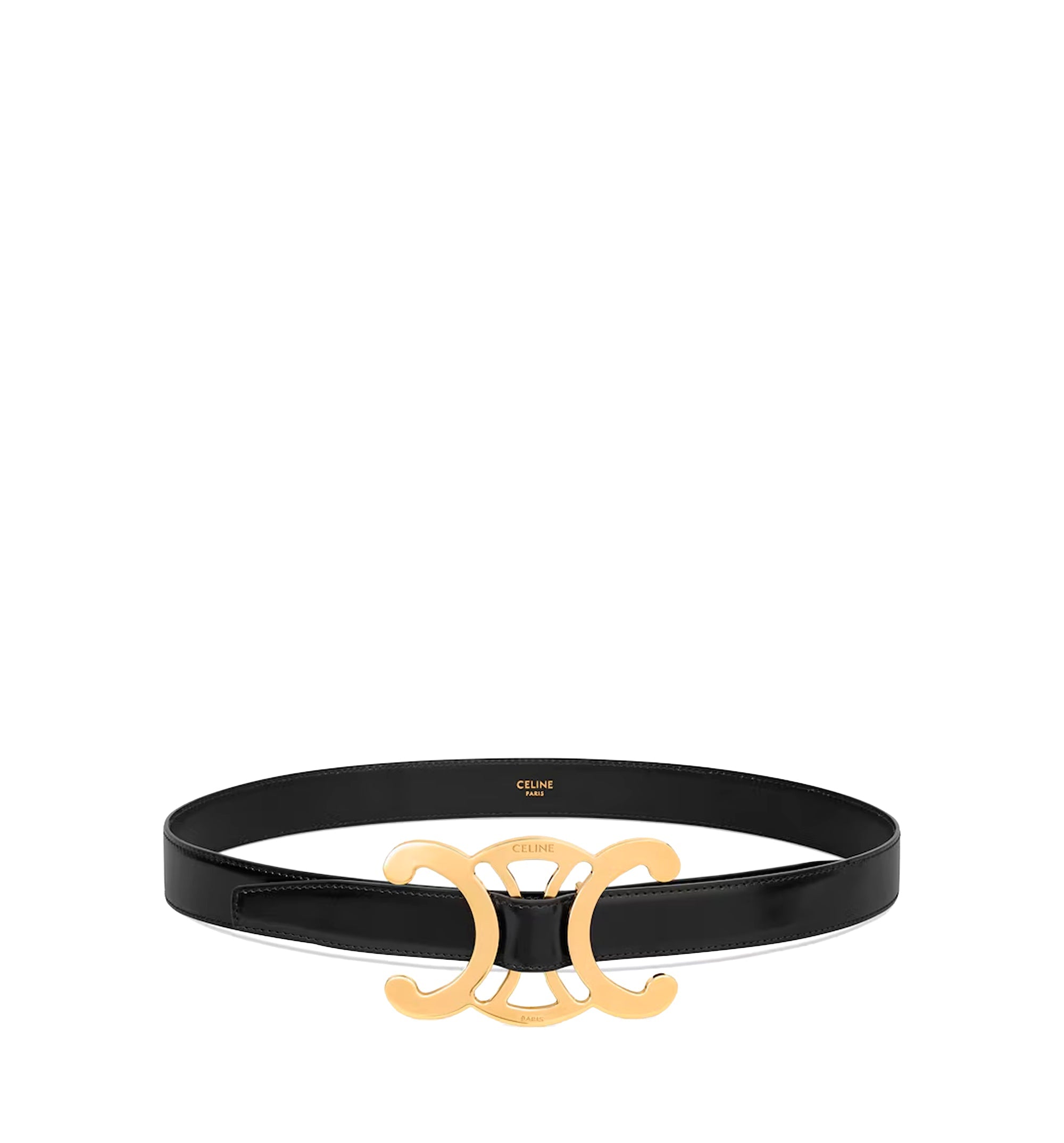 Triomphe Core Belt 25mm In Taurillon Leather