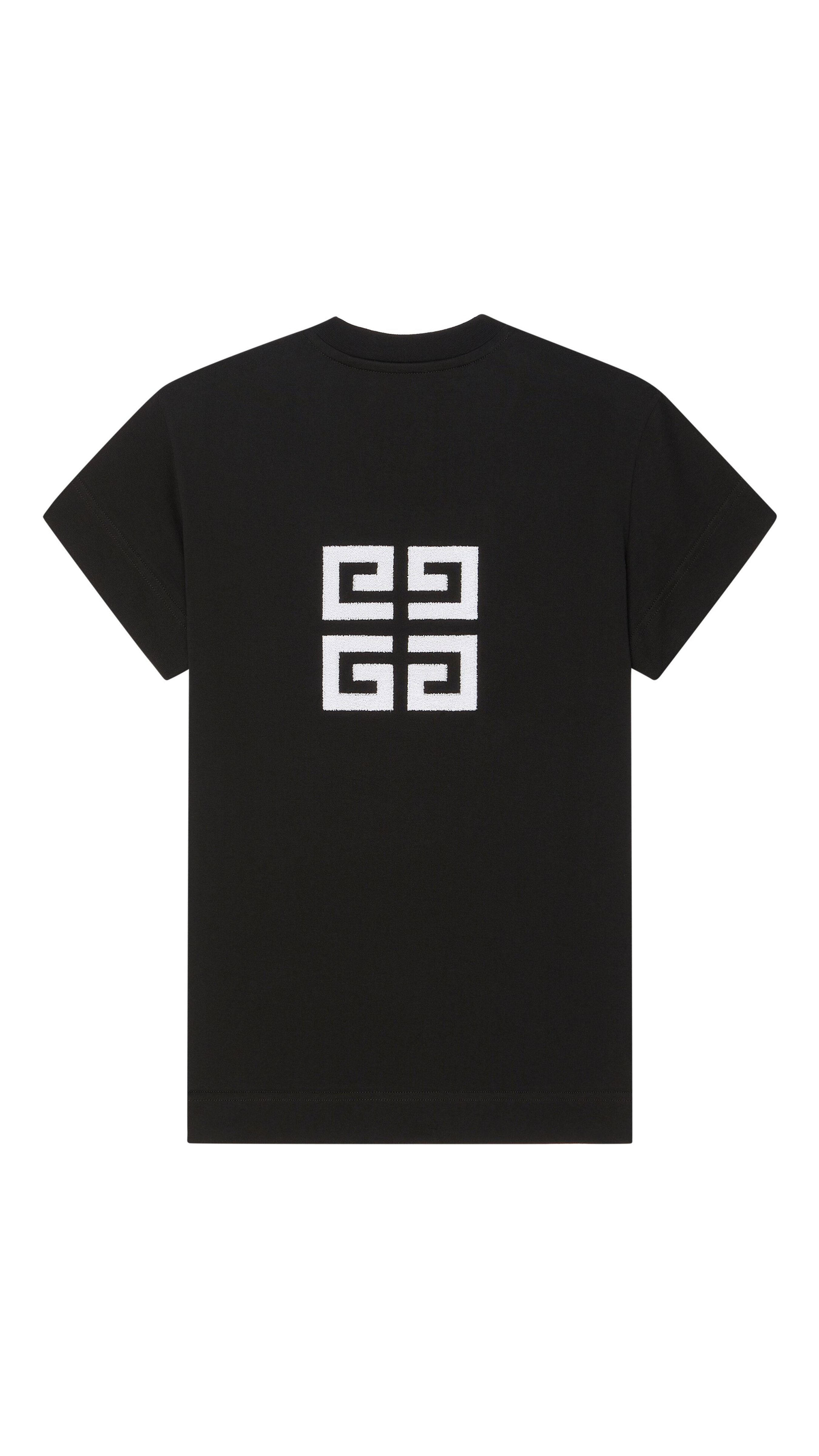 4G T-shirt in Cotton - Black/White