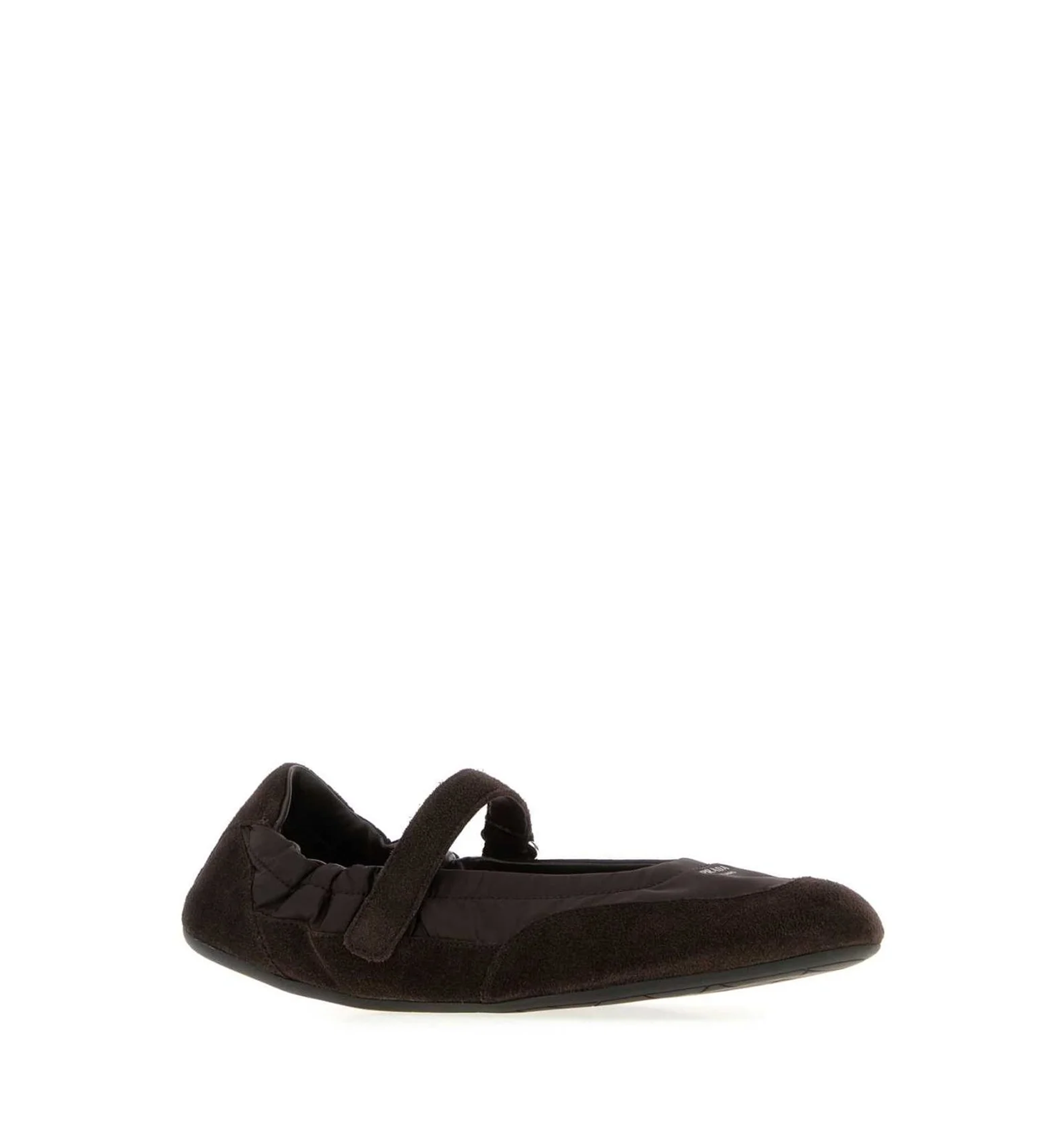 Calfskin and Suede Ballerinas
