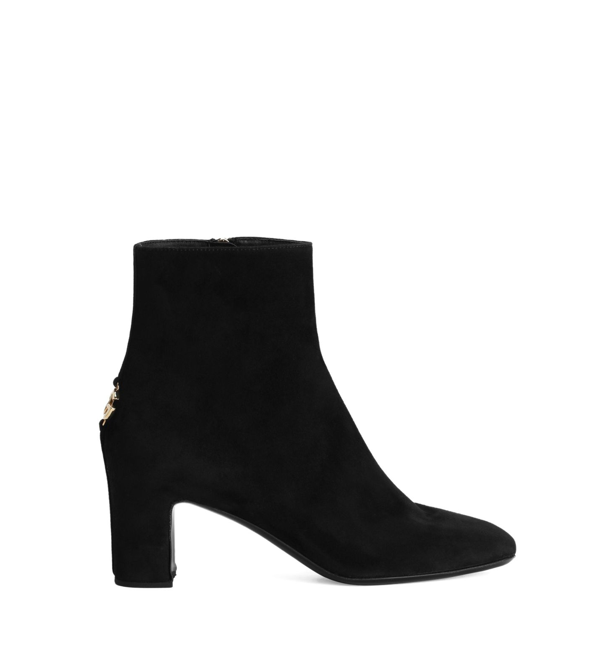 Suede ankle boot