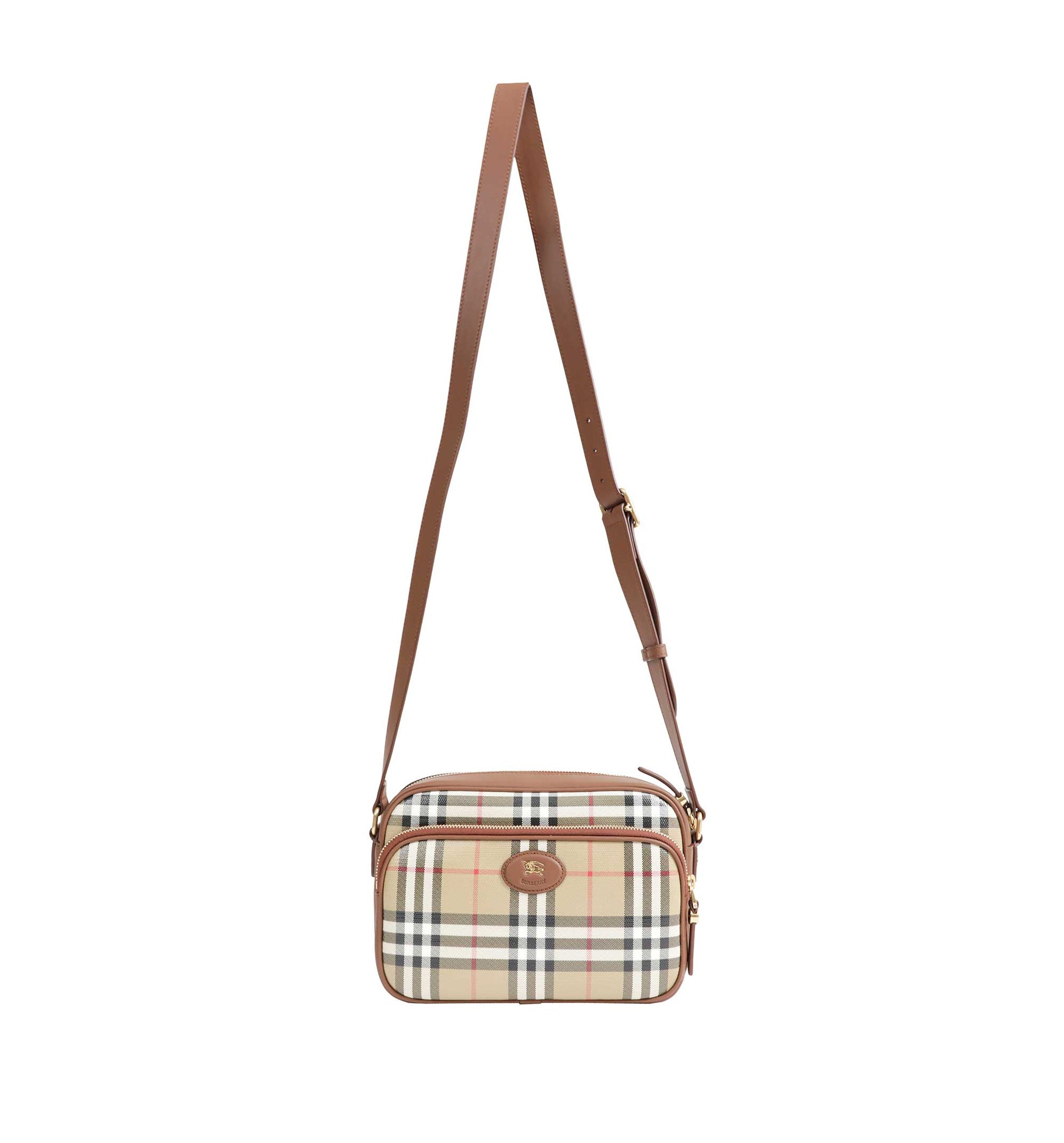 Check Pocket Crossbody / Shoulder Bag