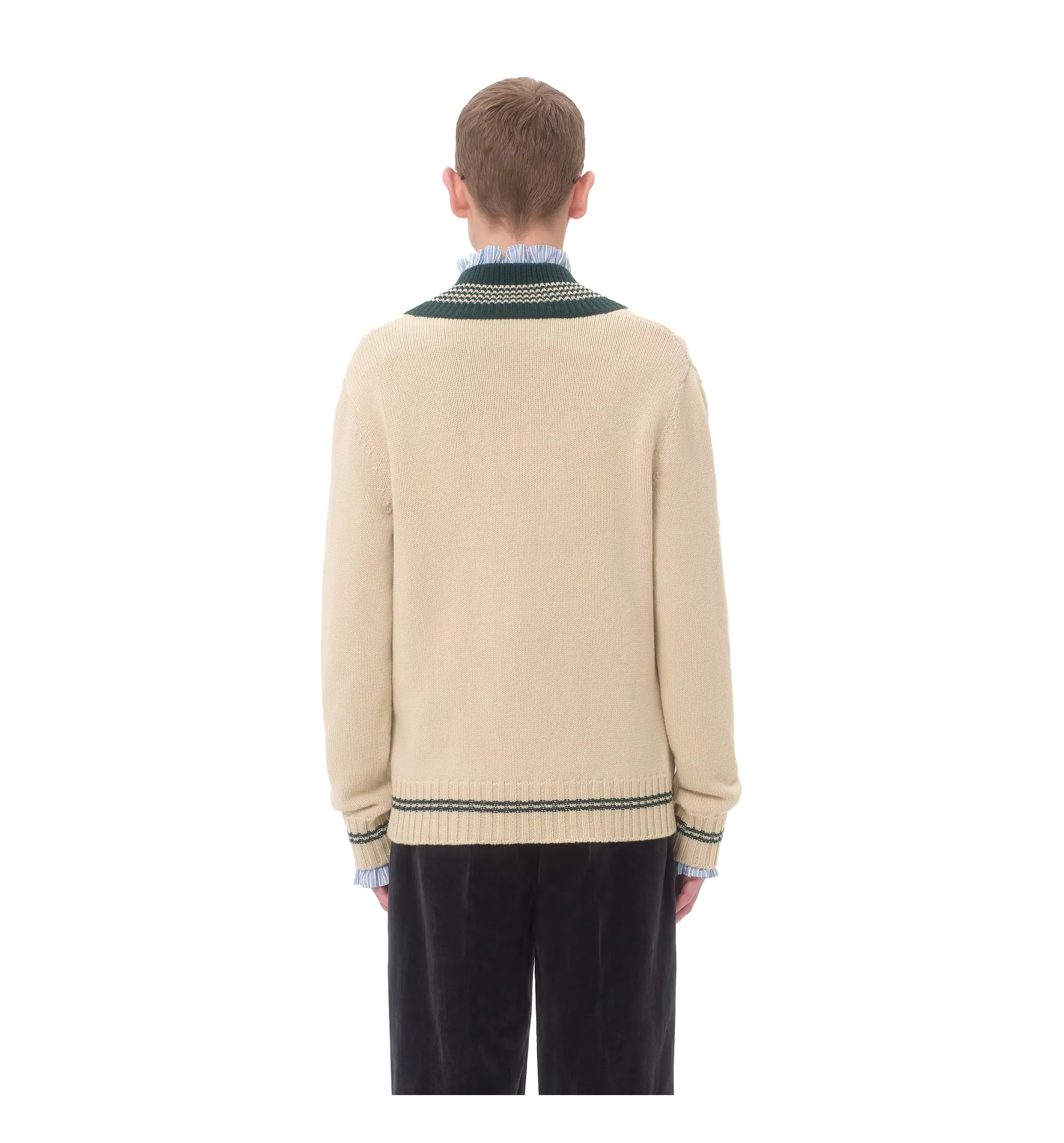 Le Chien De La Maison Jacquard Wool Jumper
