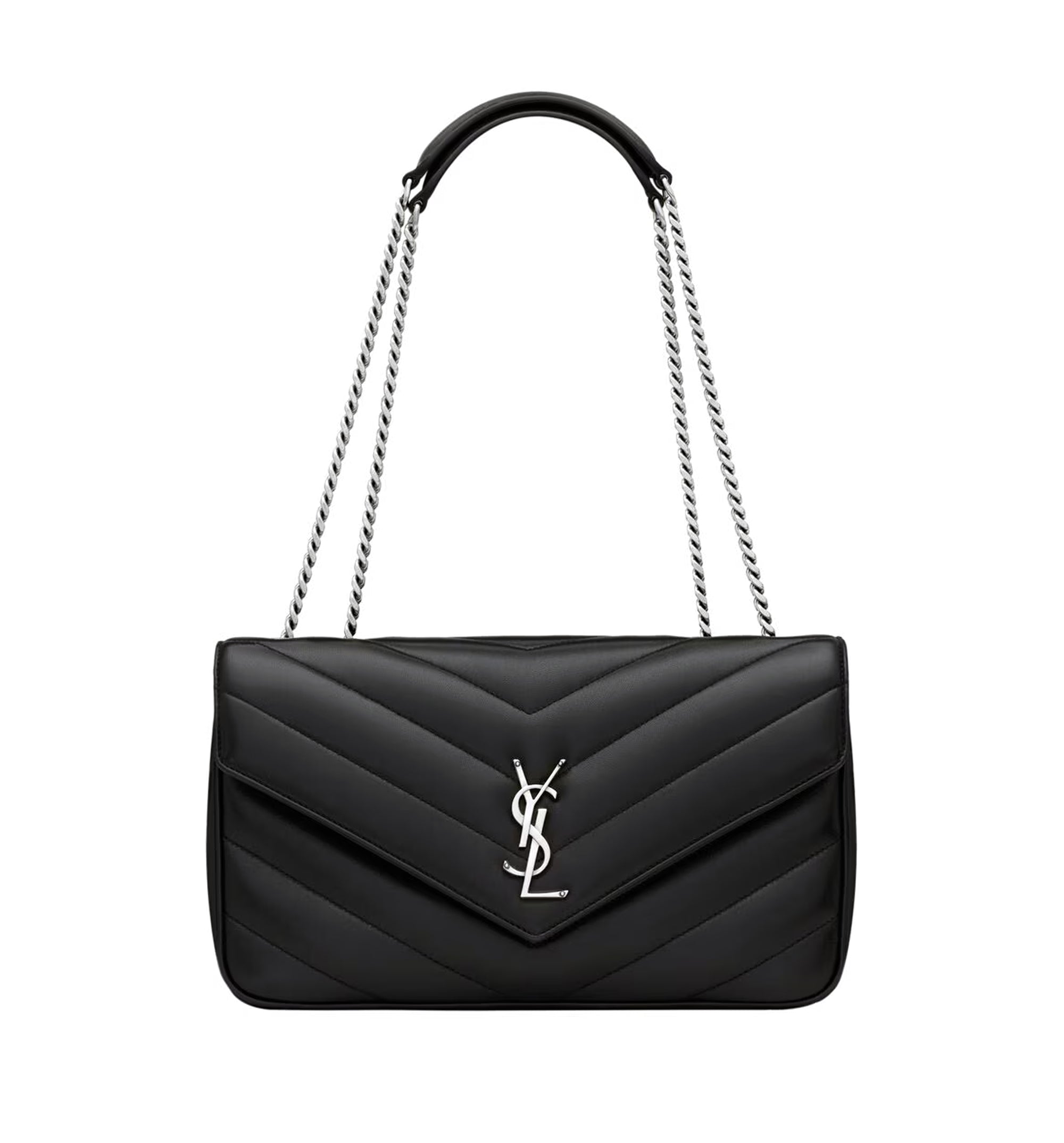 Loulou Medium In Matelassé Lambskin