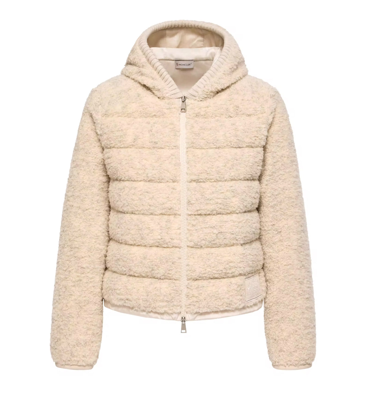 Teddy Padded Zip-Up Hoodie