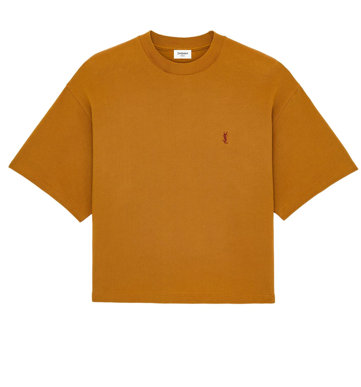 CASSANDRE oversized T-shirt in cotton piqué