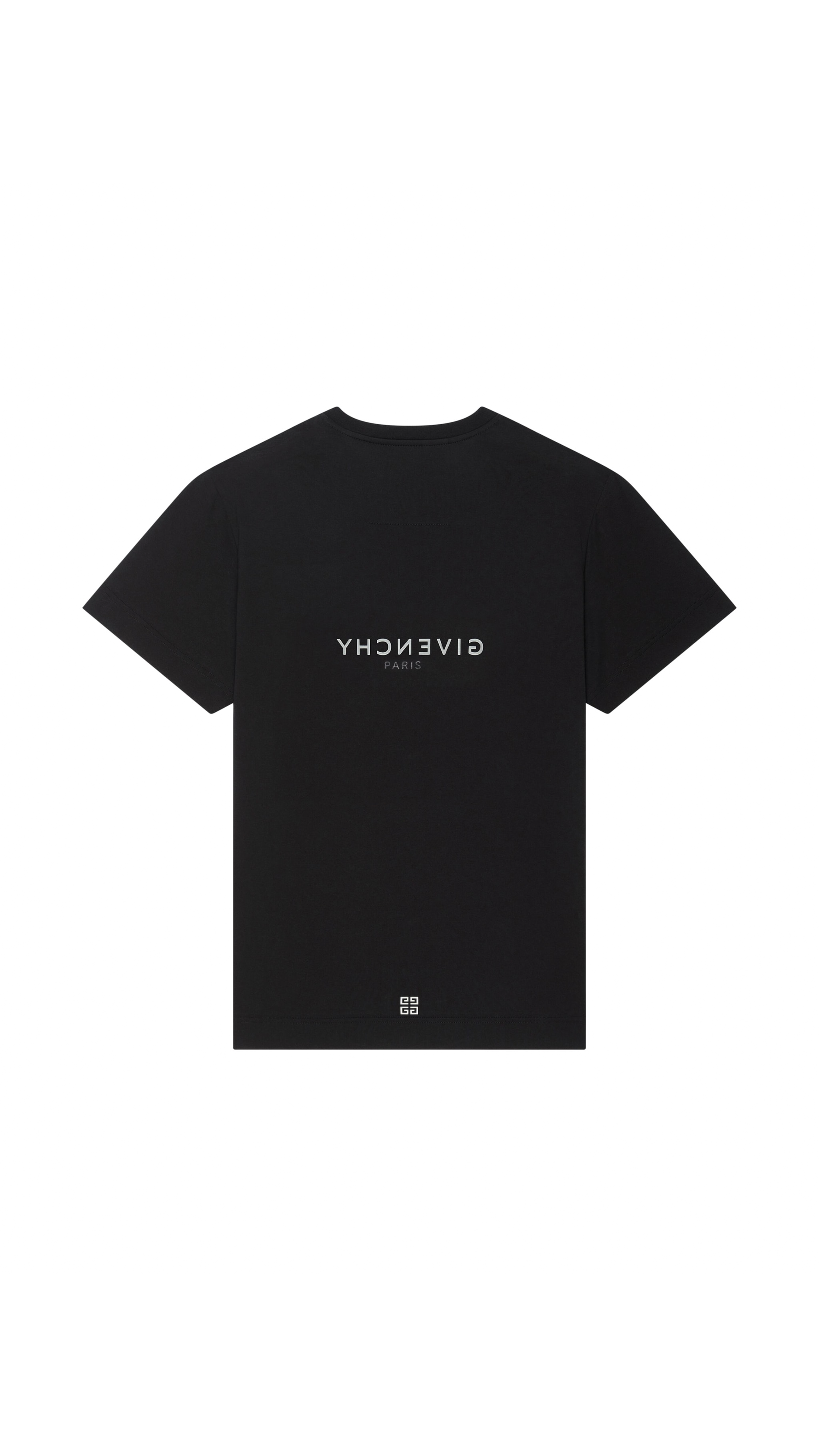 Reverse Slim Fit T-Shirt - Black