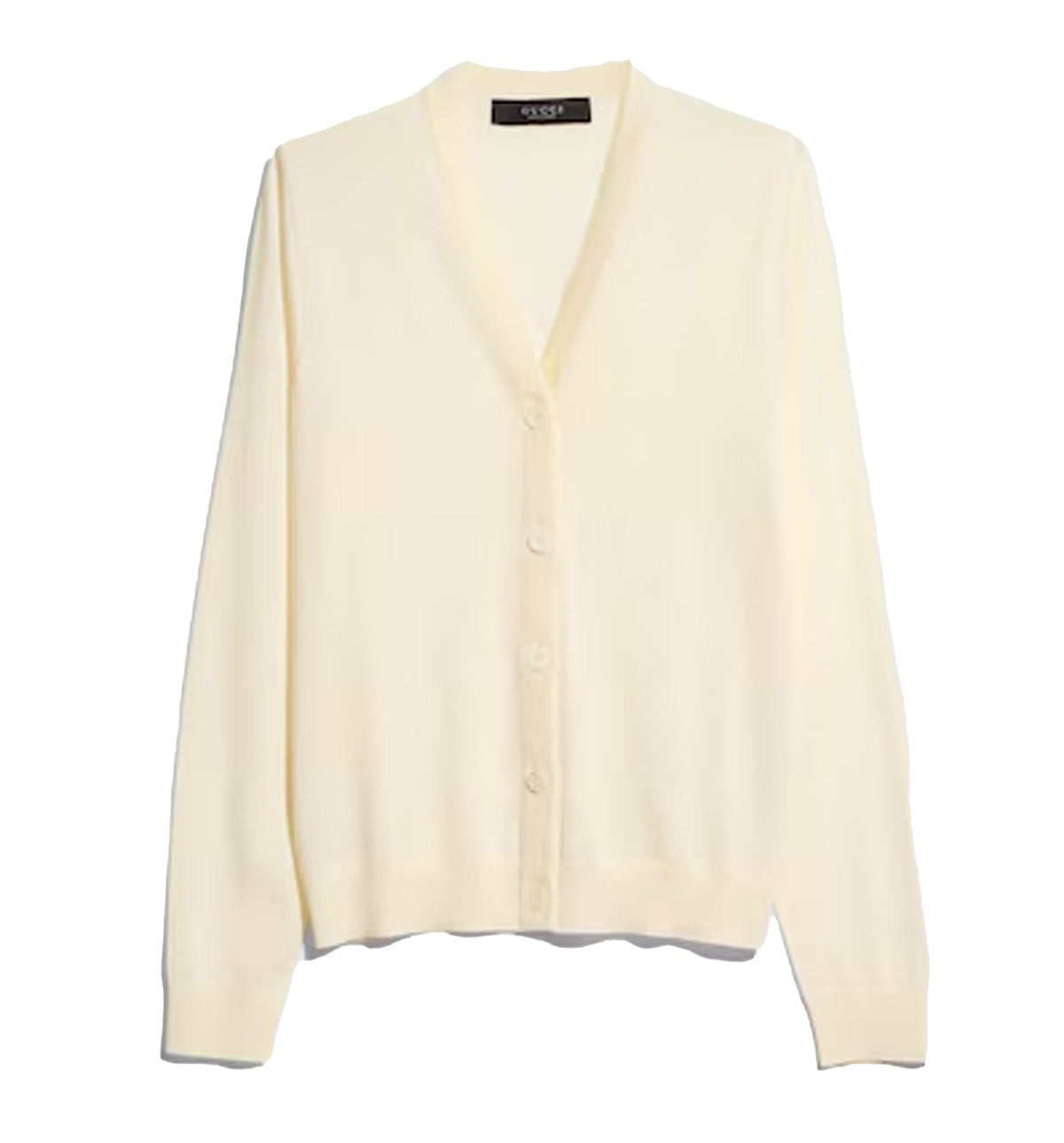 Fine wool cardigan with embroidery
