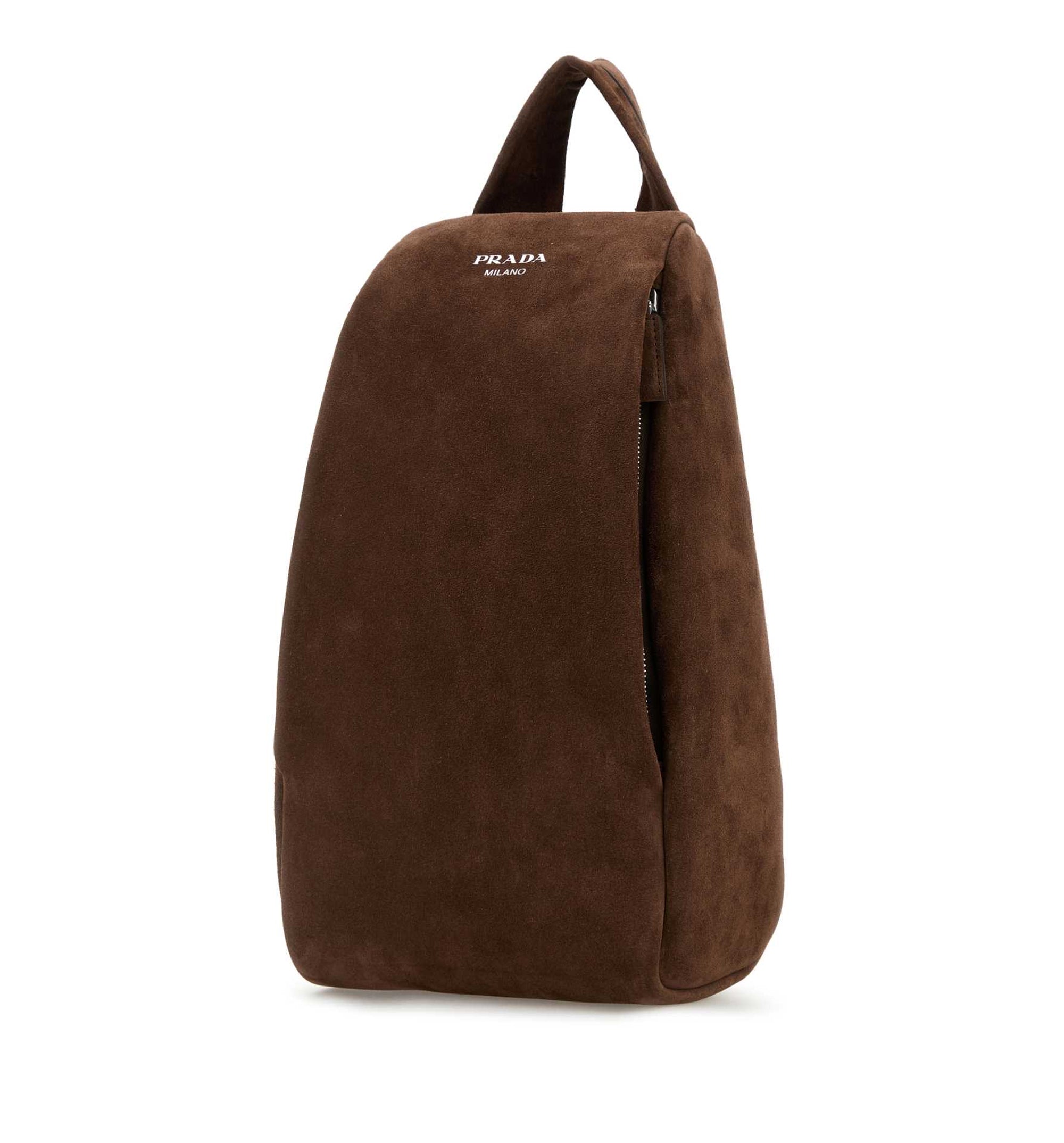 Suede Backpack