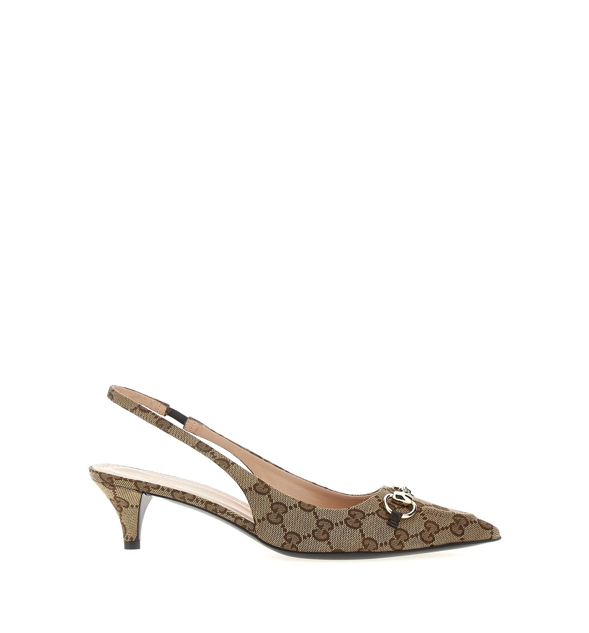 Women's slingback pump with Horsebit