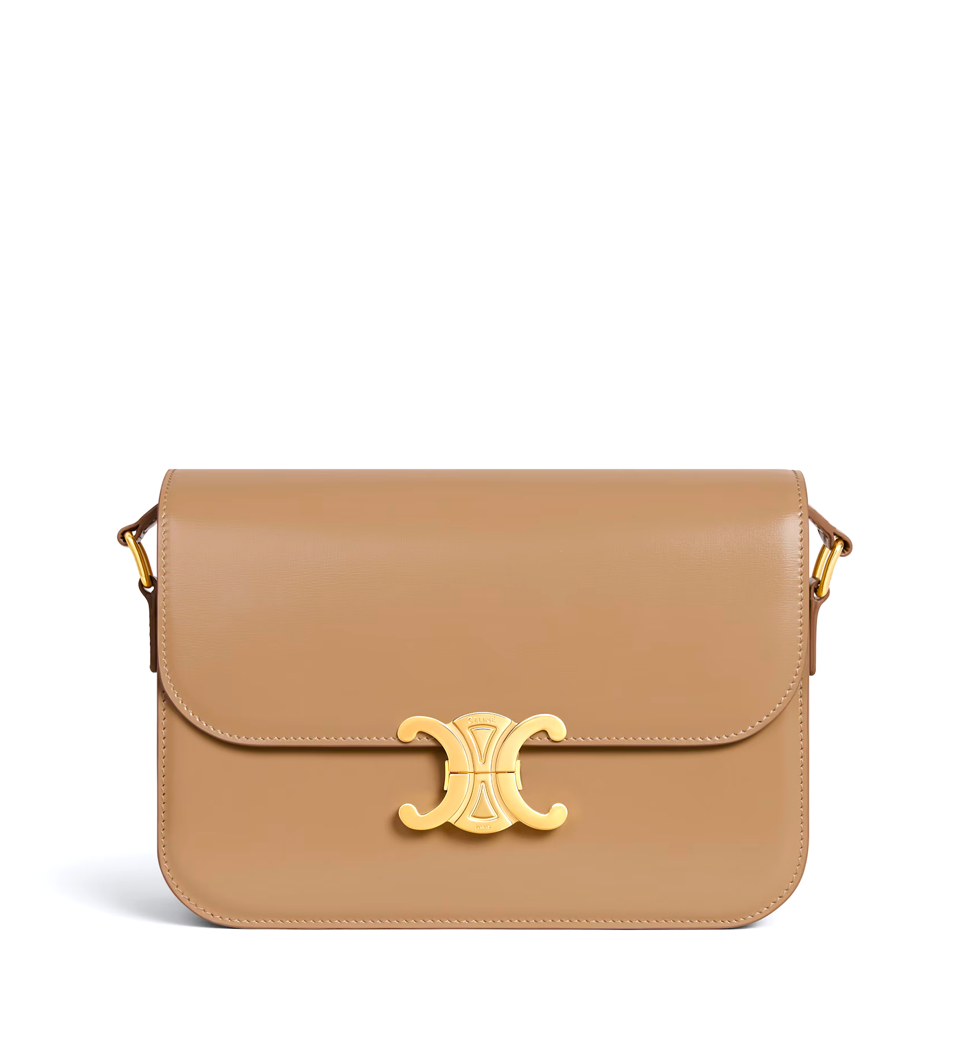 Classique Triomphe Bag in Shiny Calfskin