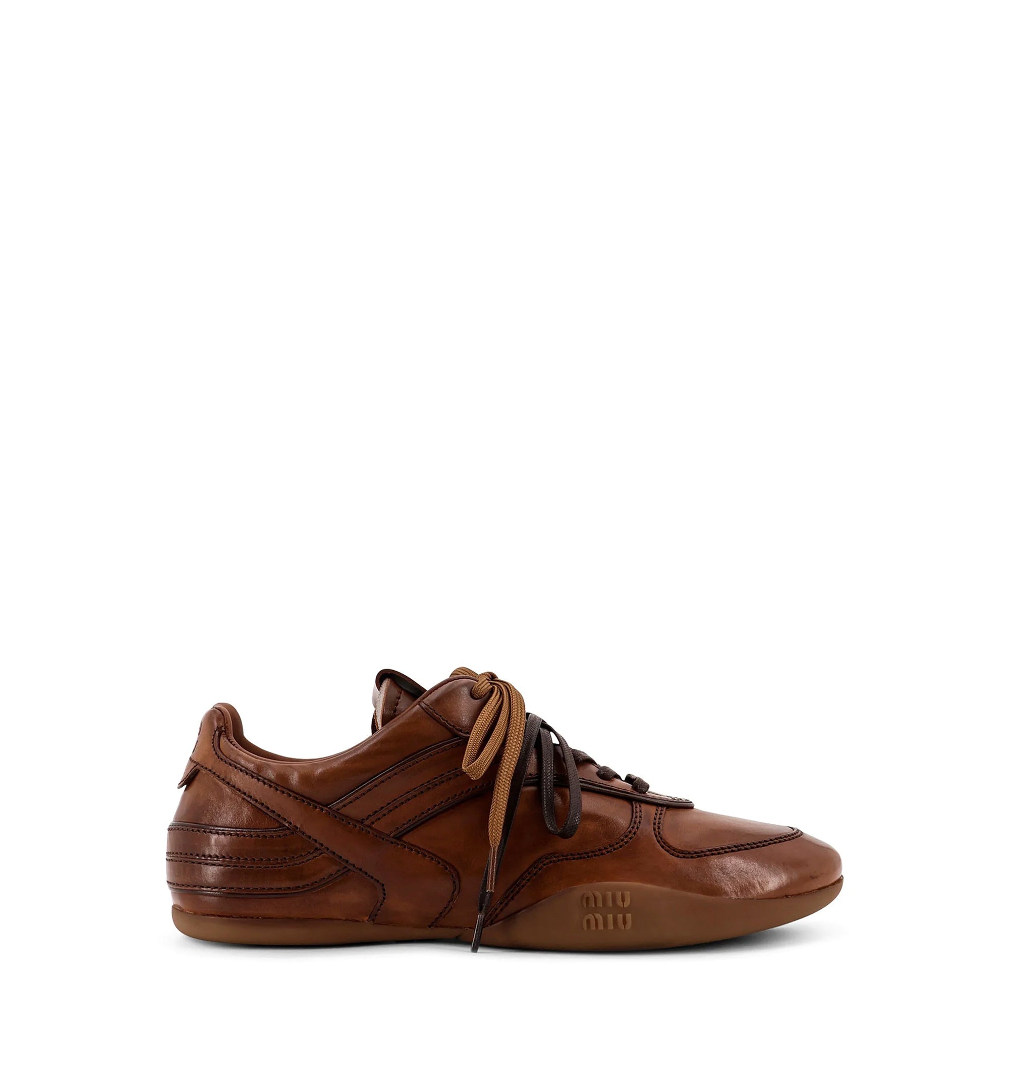 Gymnasium Sneaker Waxed Leather