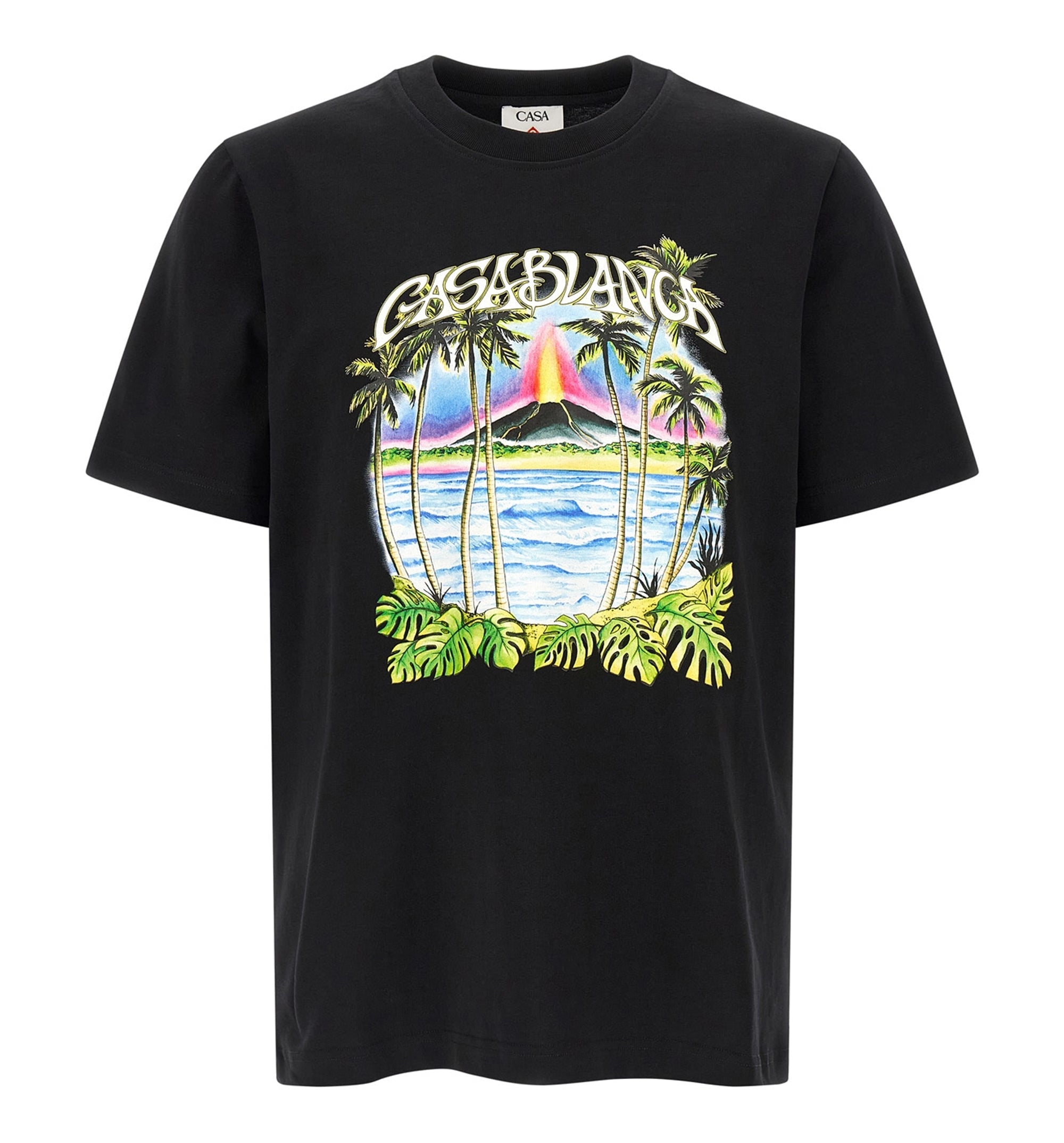 Black Volcano Short Sleeve T-Shirt