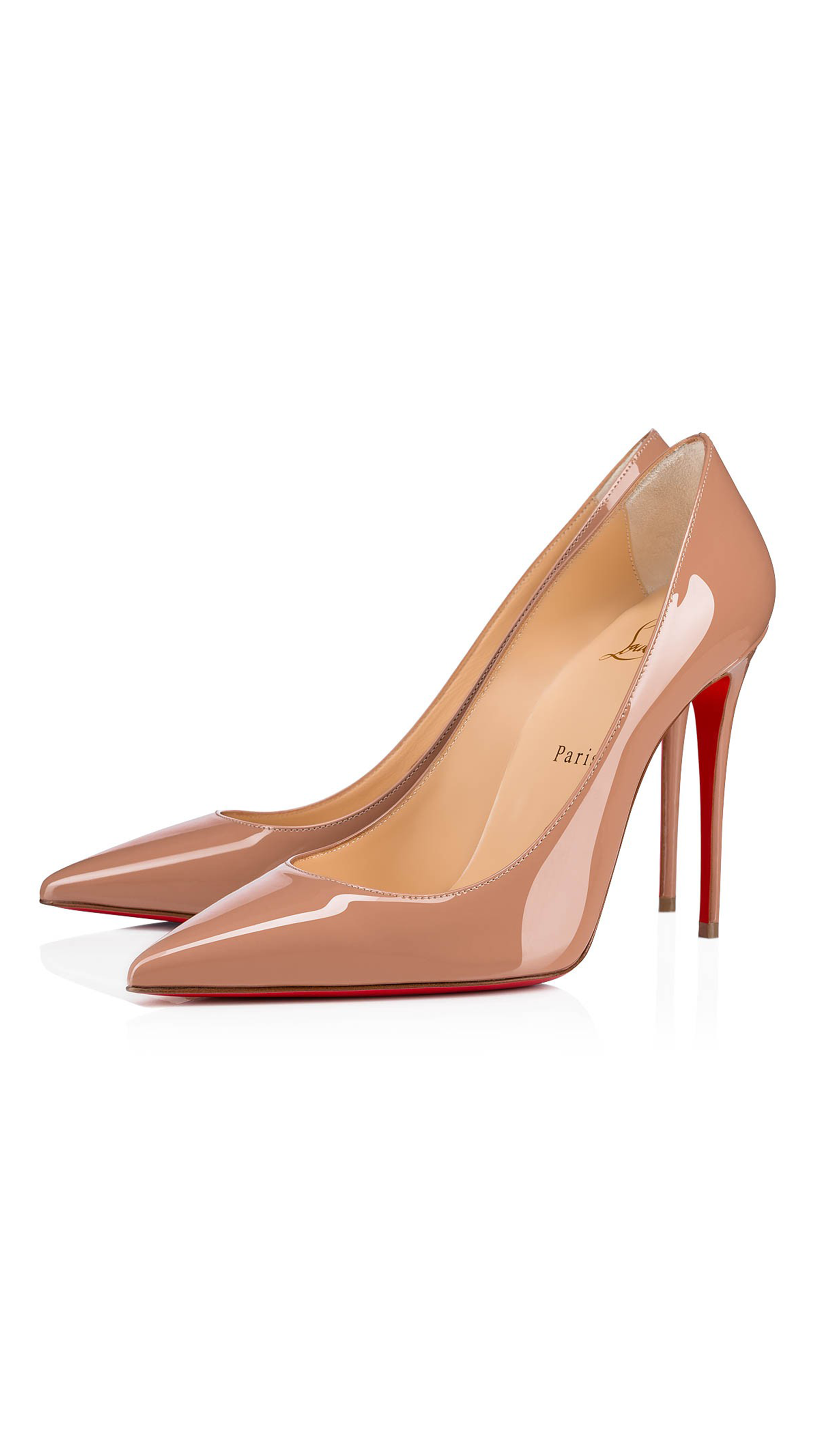 Kate Patent Leather Pump - Blush