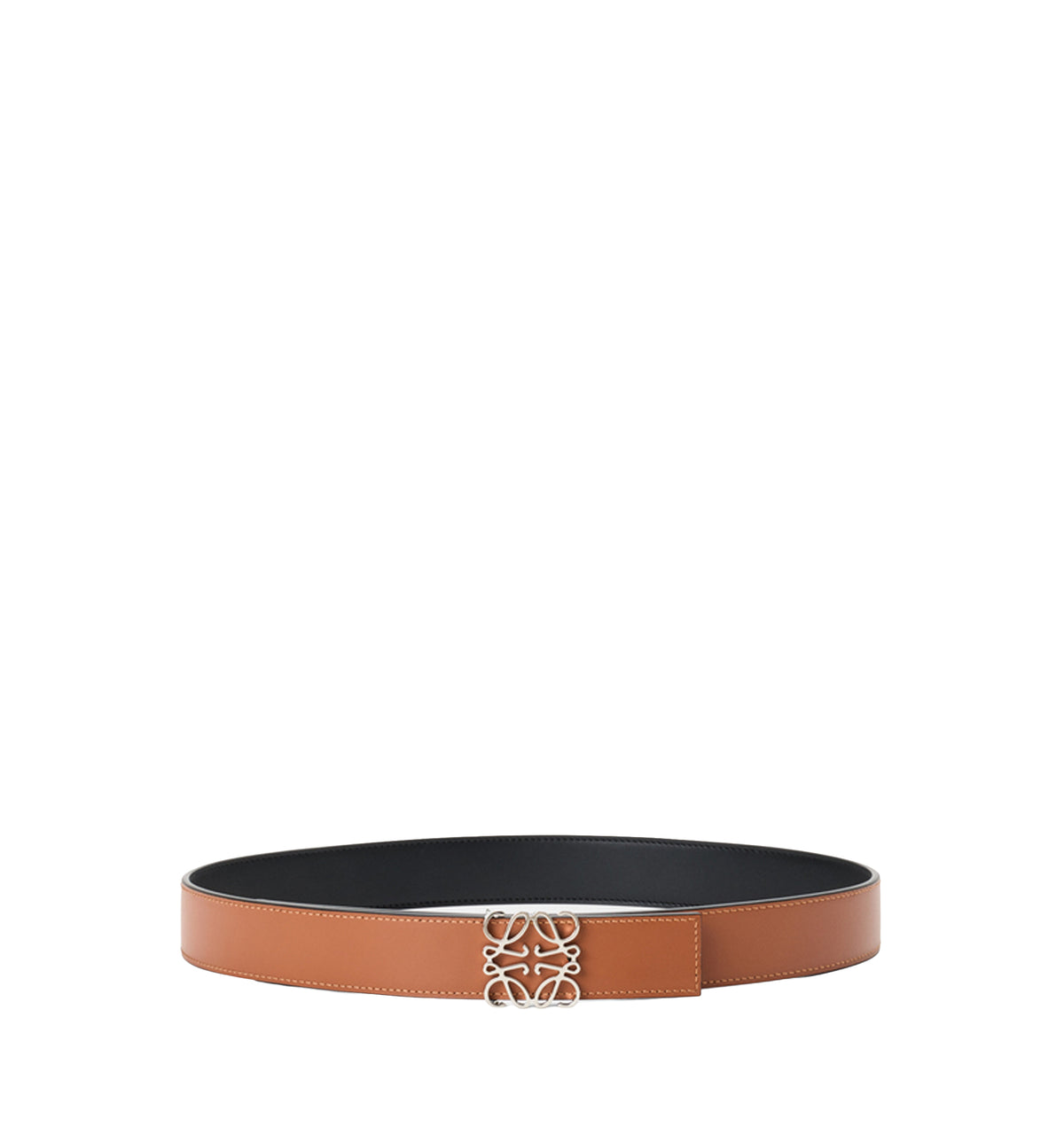 Reversible Anagram Belt in Smooth Calfskin -
