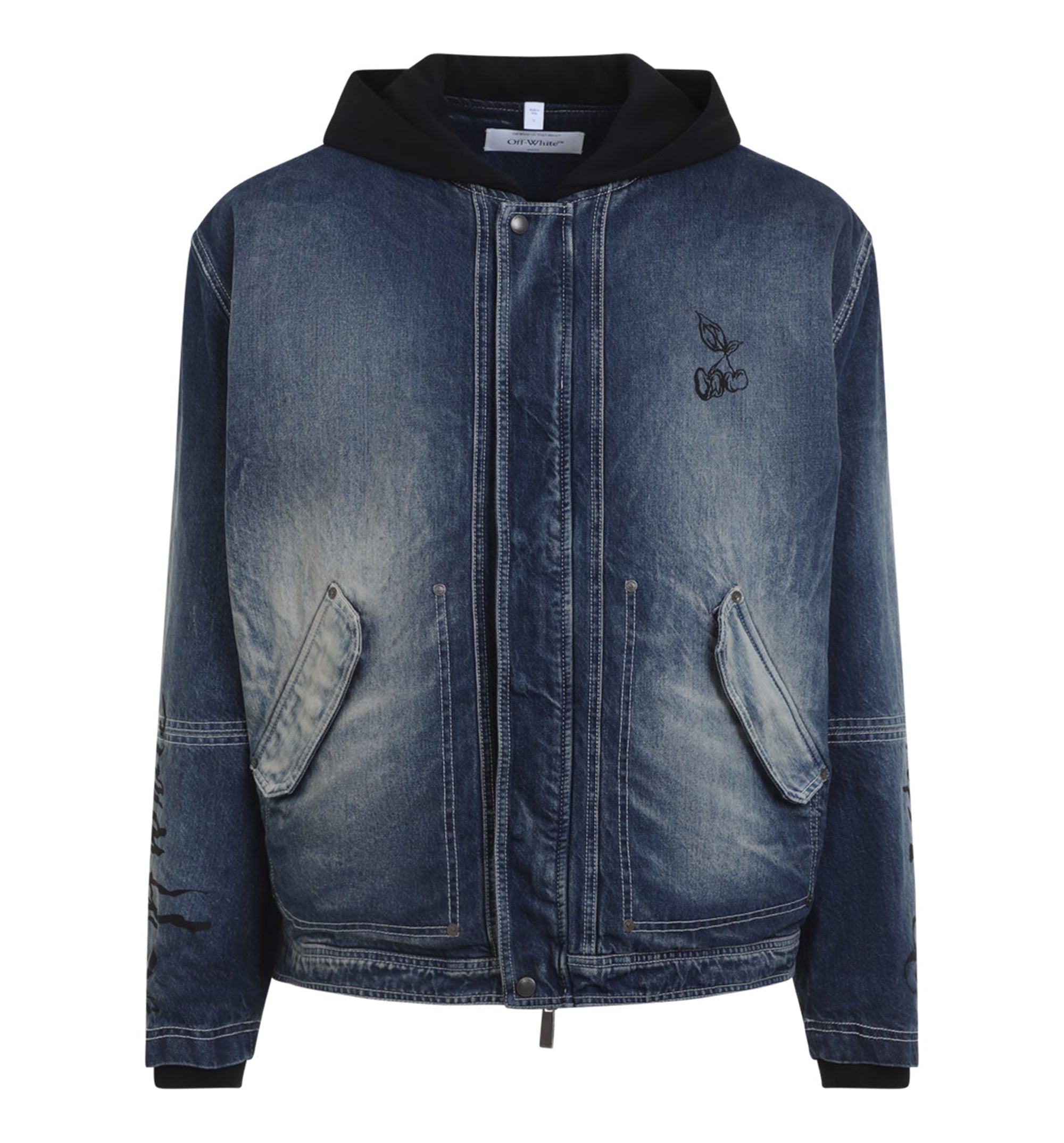 Hooded Denim Jacket