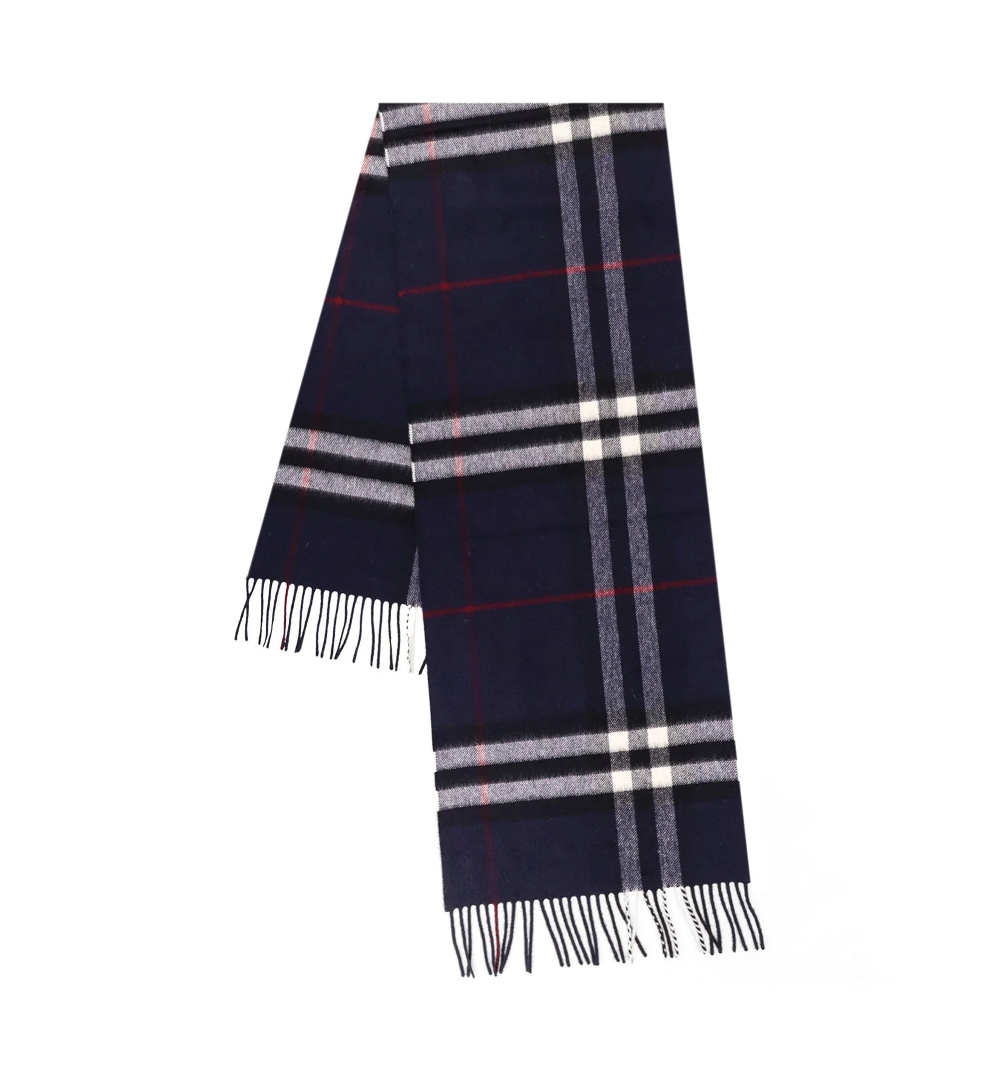 Check Cashmere Scarf