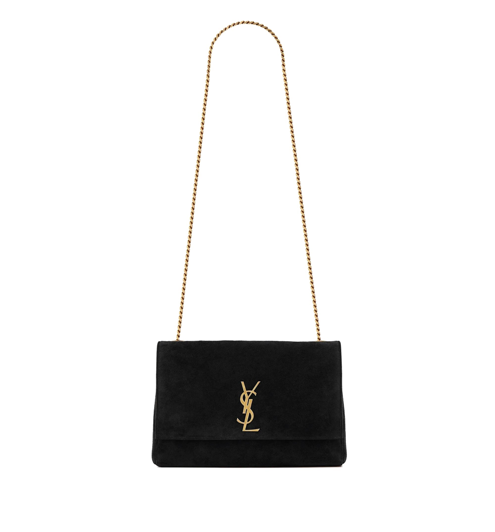 Kate Medium Reversible Chain Bag In Suede And Smooth Leather