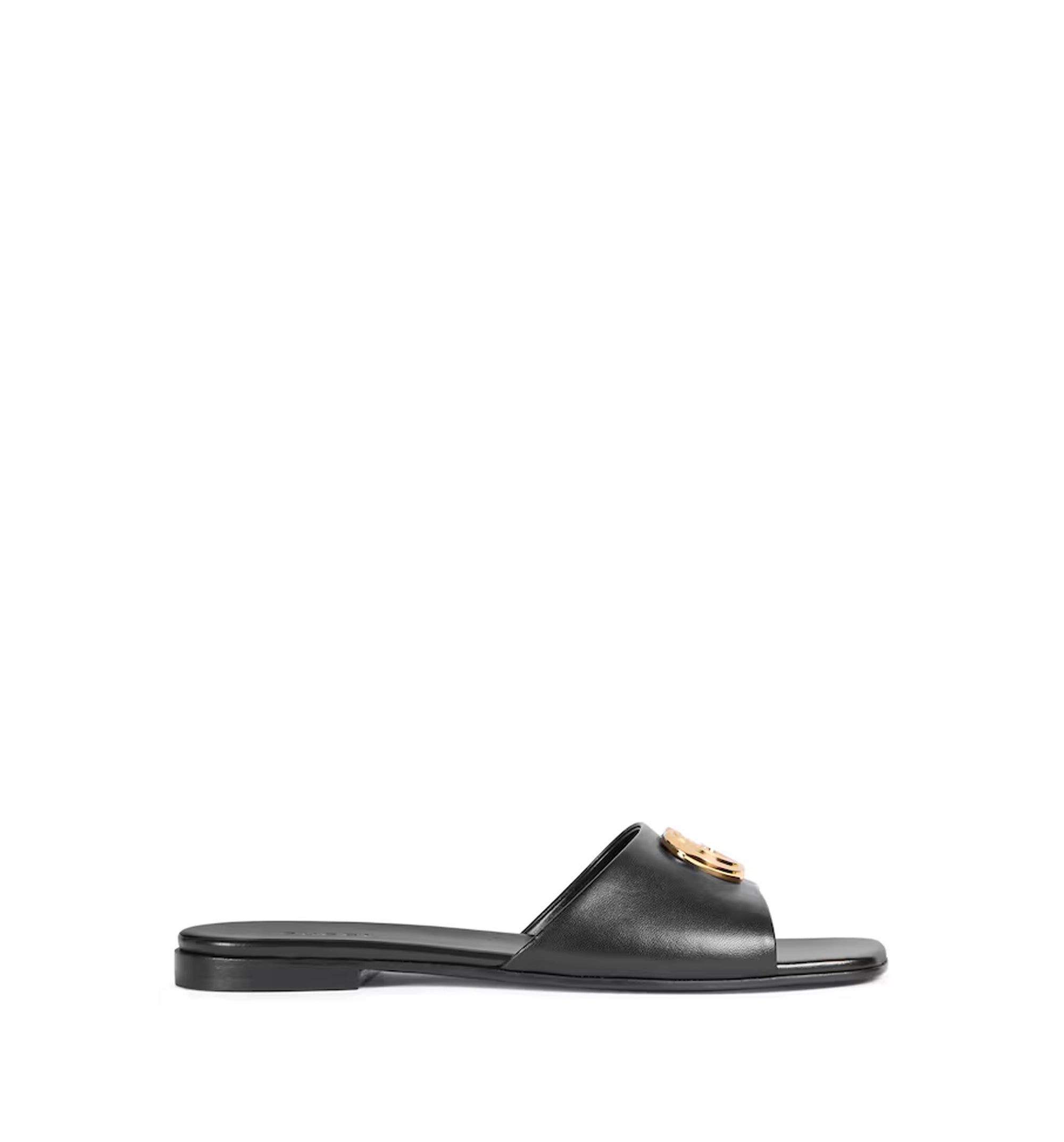 Women's slide sandal with Double G