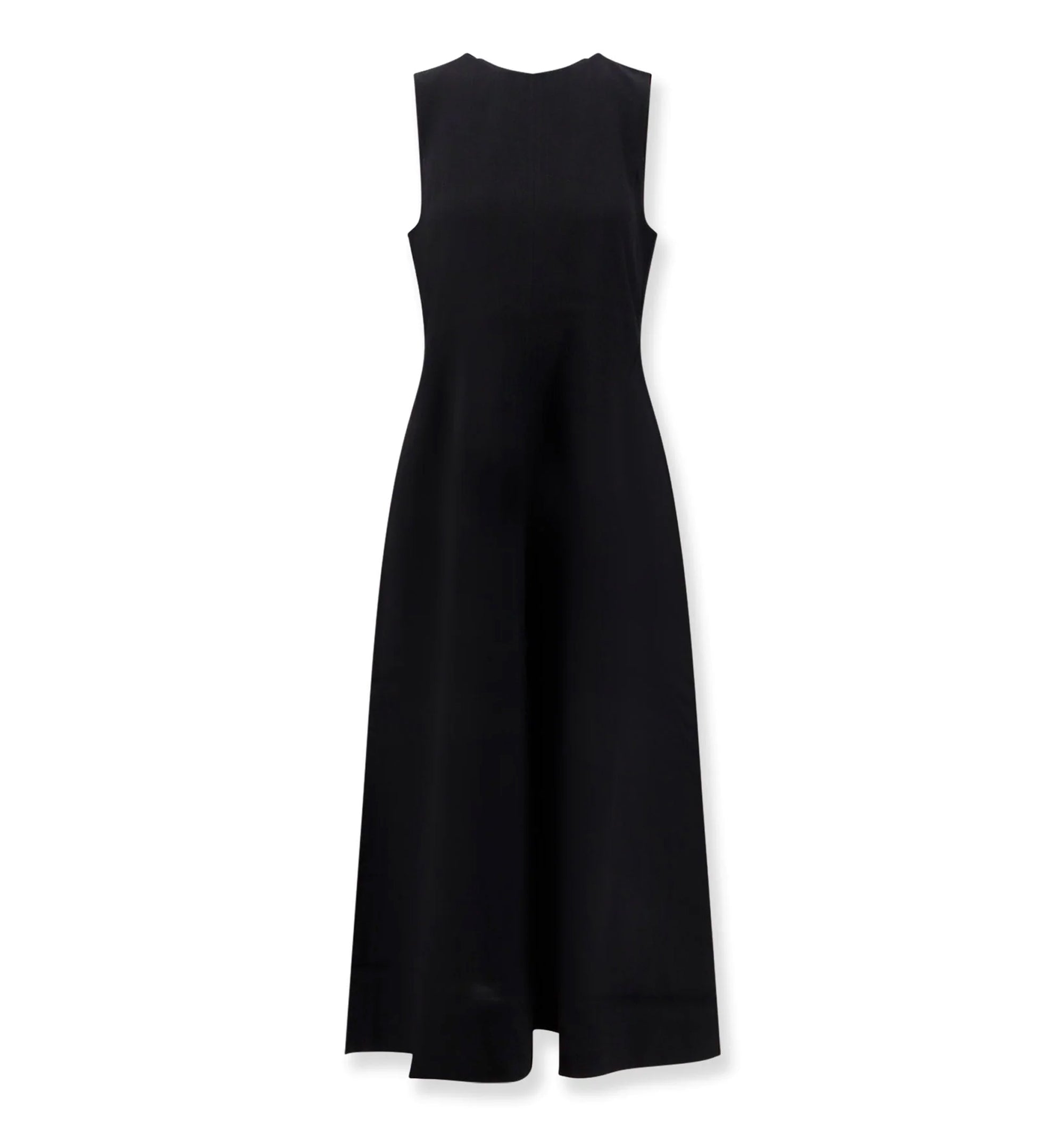 Woven Stripes Viscose Long Dress