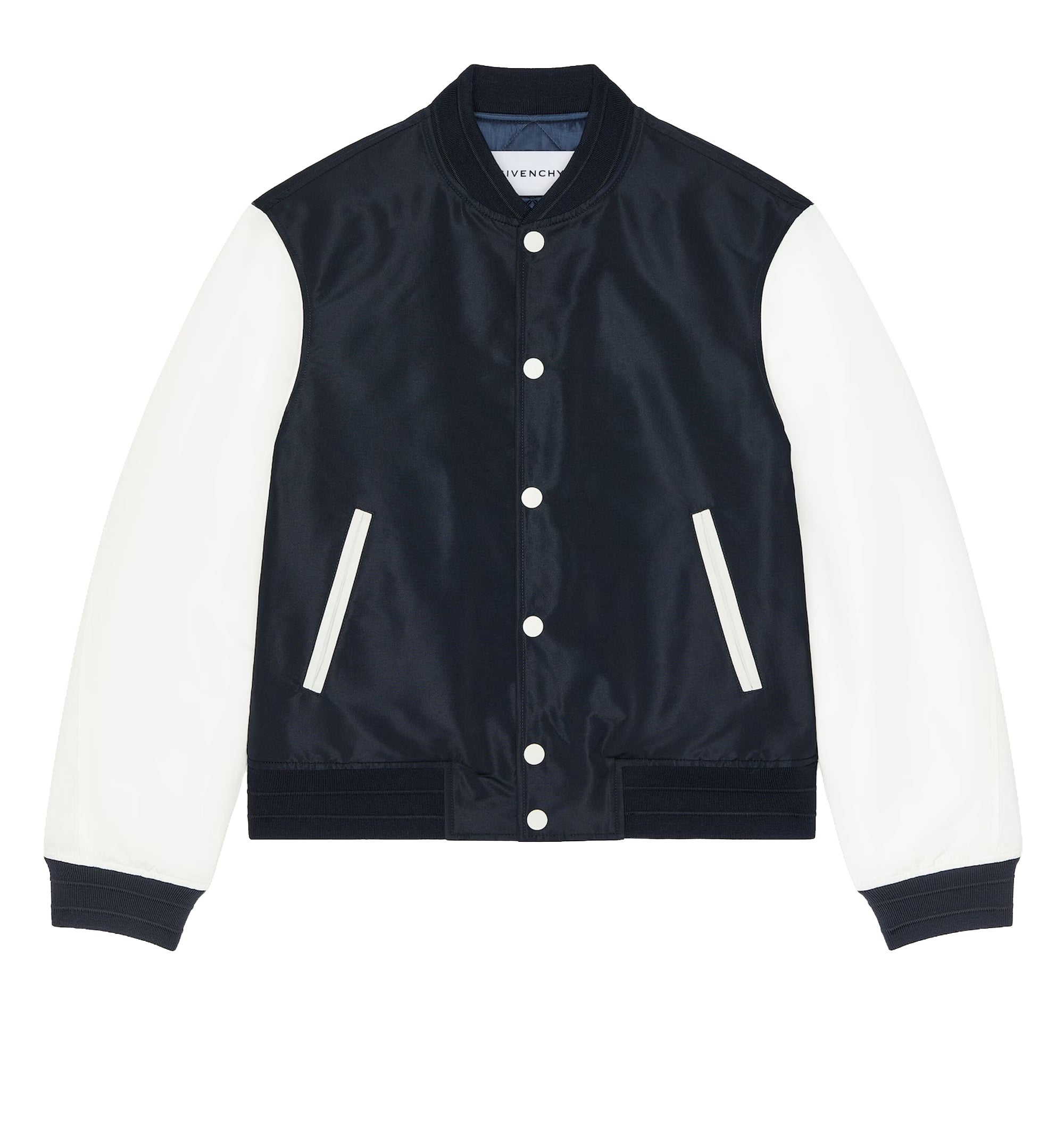 Blouson in Polyfaille with Givenchy Paris Embroidery
