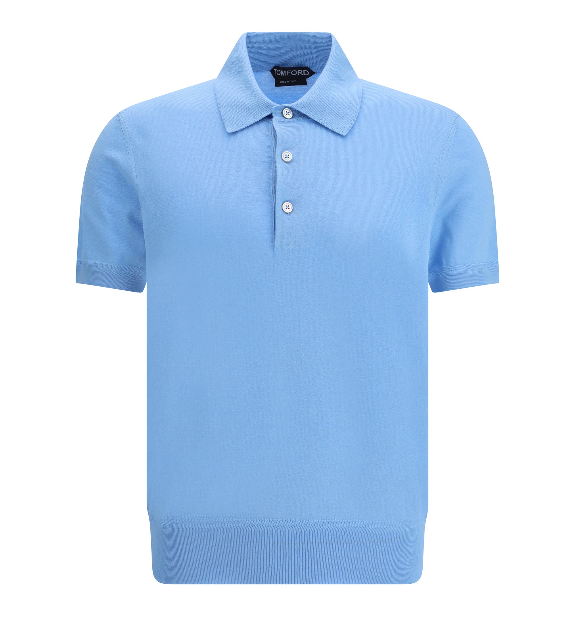 Cotton Knit Polo Shirt