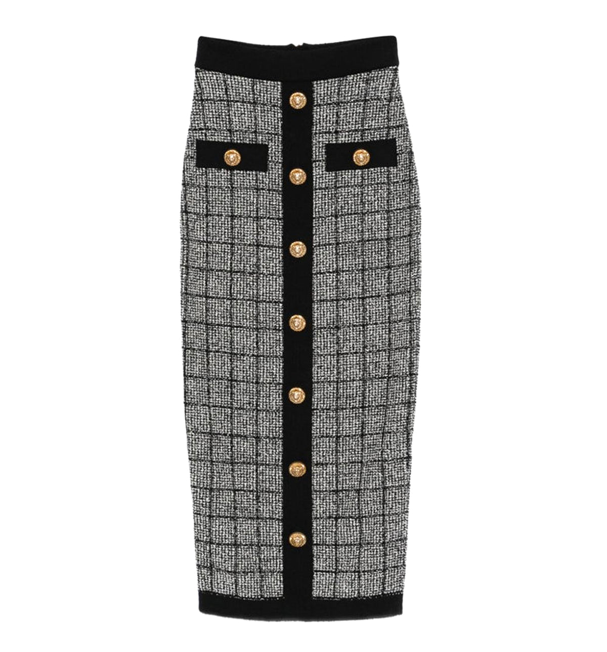 Checks Midi Skirt