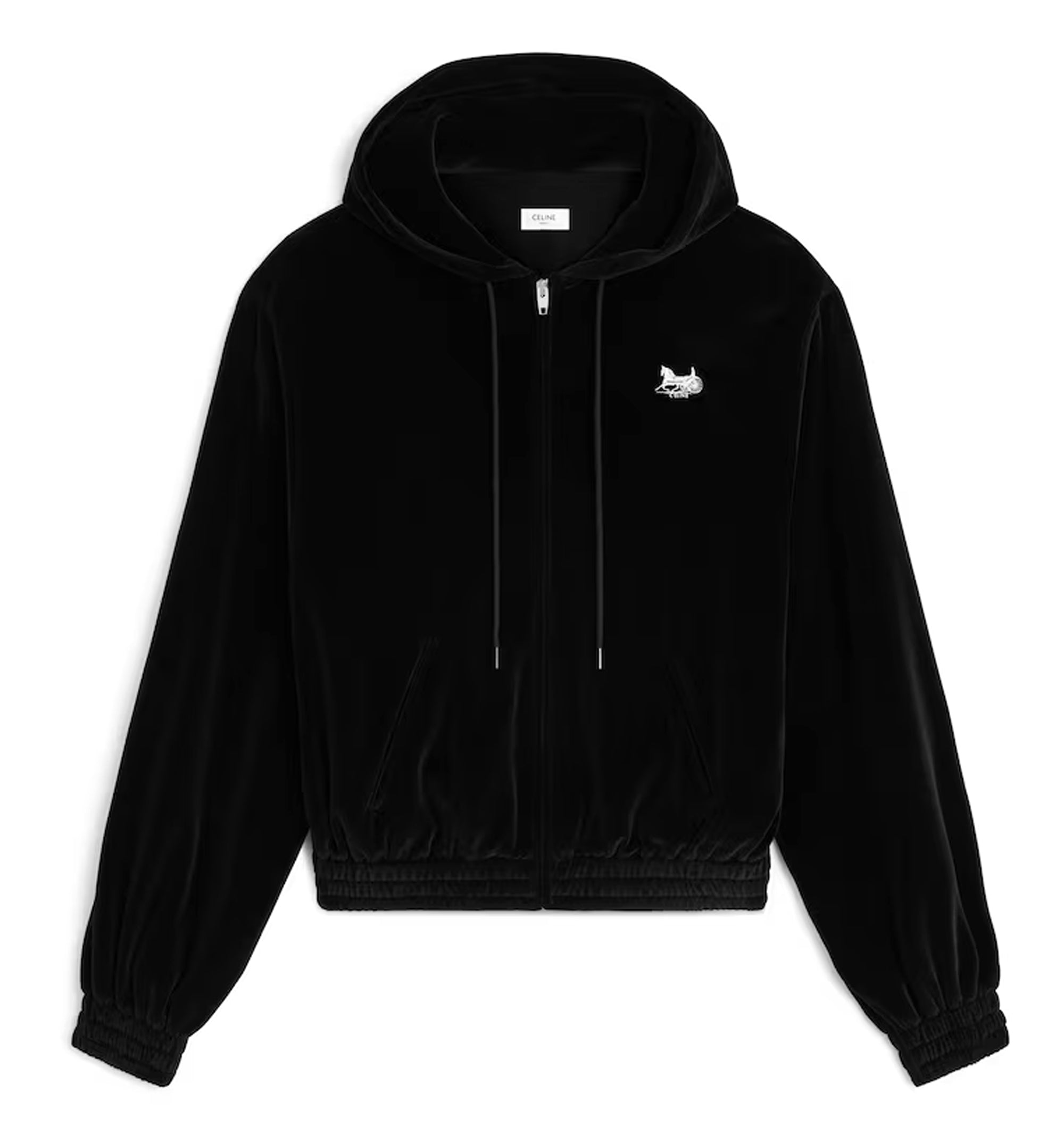 Tracksuit Jacket in Velvet Jersey