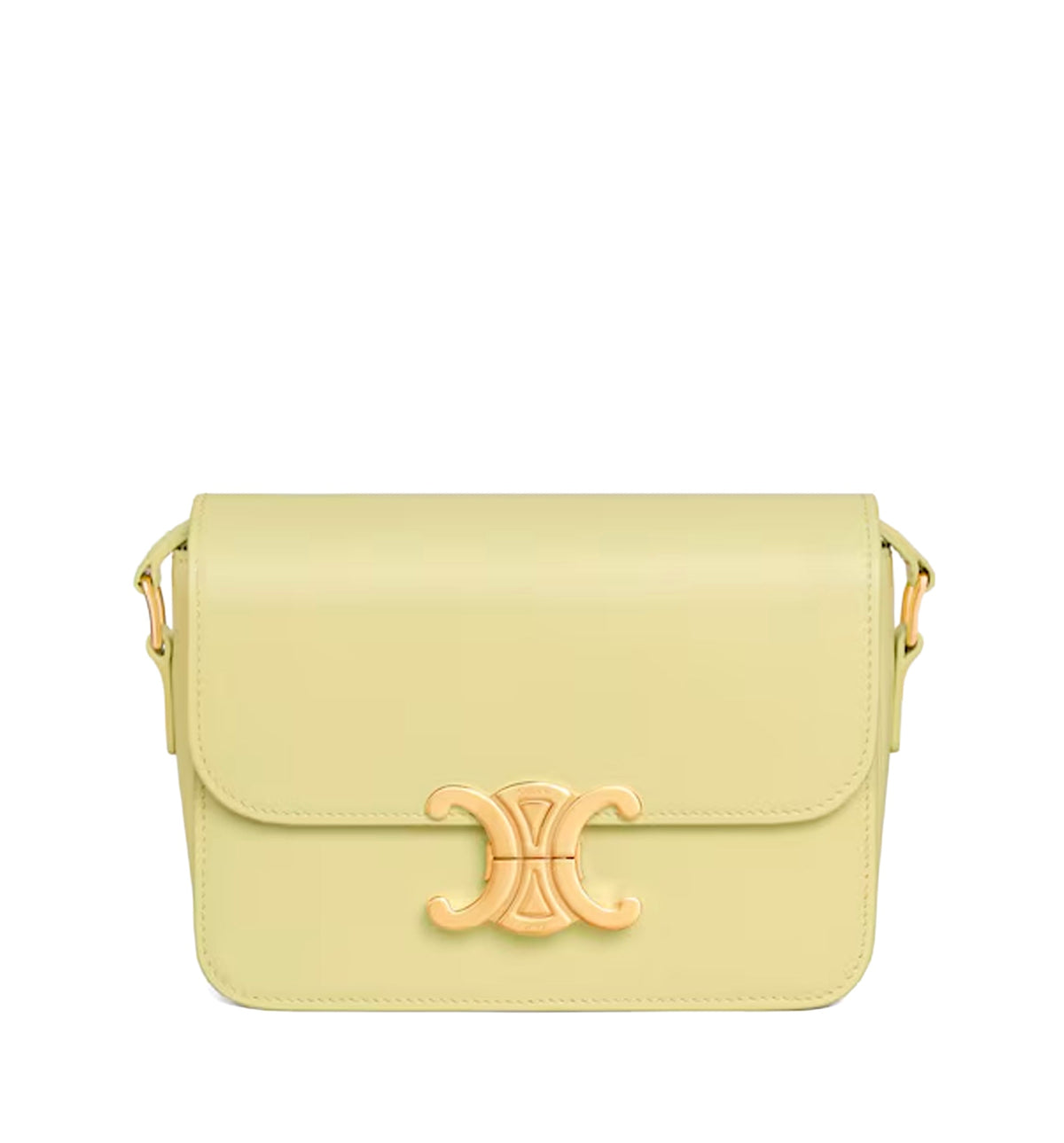 Teen Triomphe Bag In Shiny Calfskin