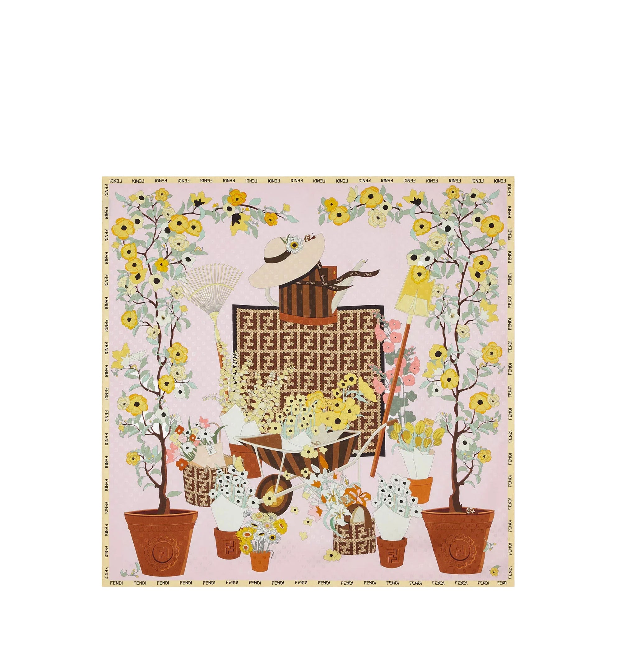 Fendi Gardening Foulard