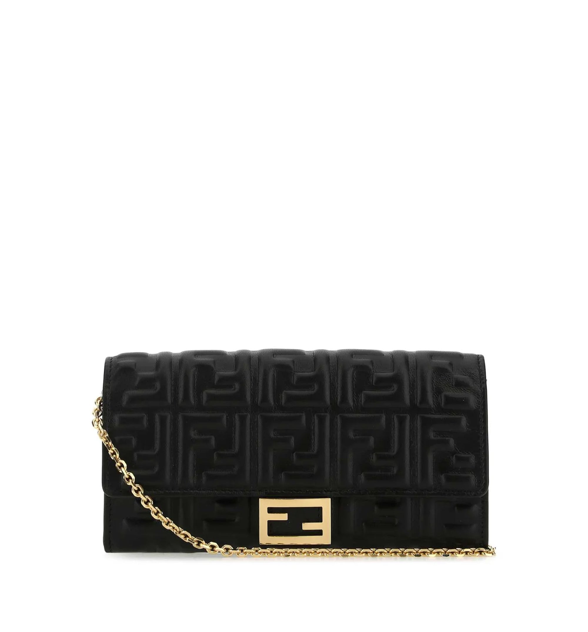 Baguette Continental Wallet With Chain