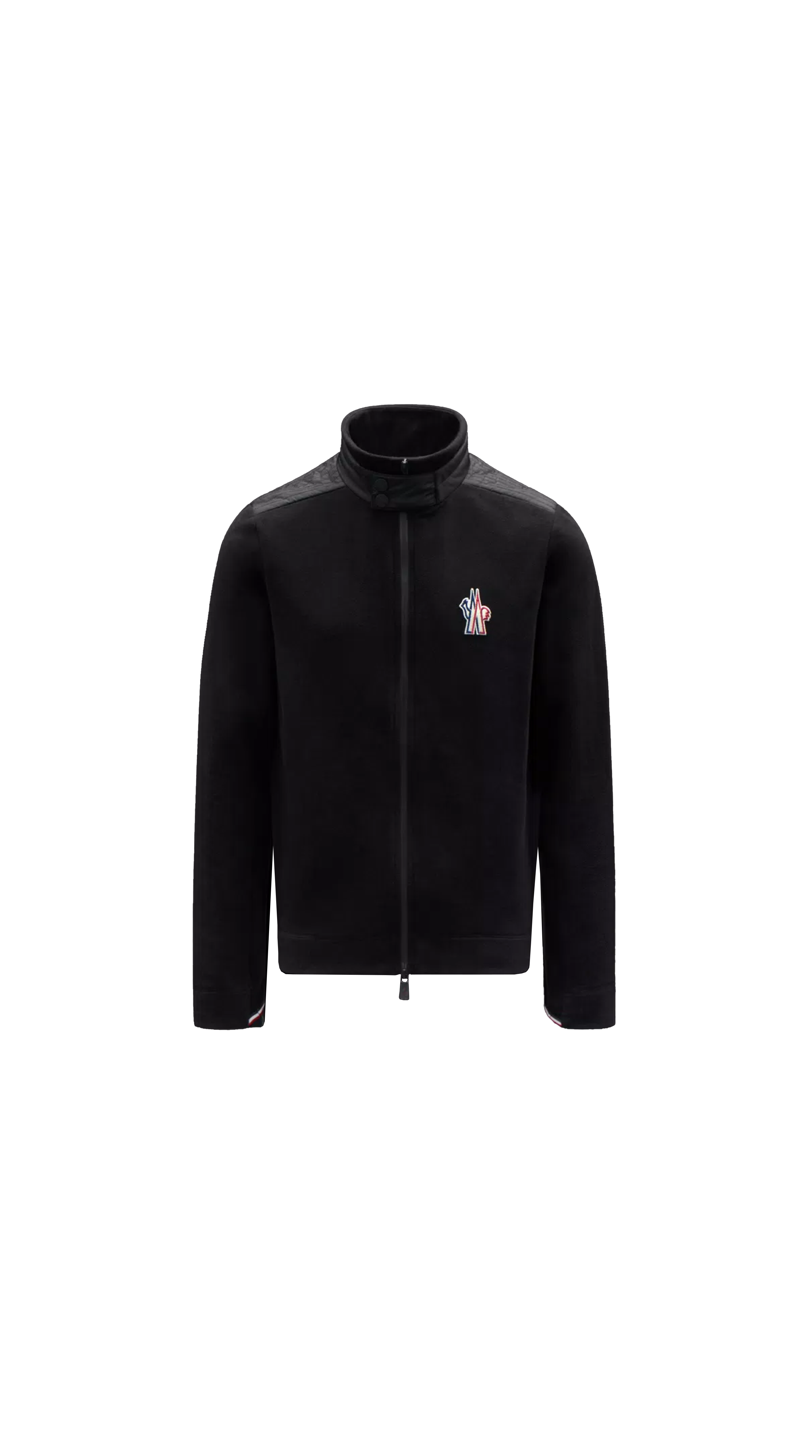 Fleece Zip-Up Sweatshirt - Black