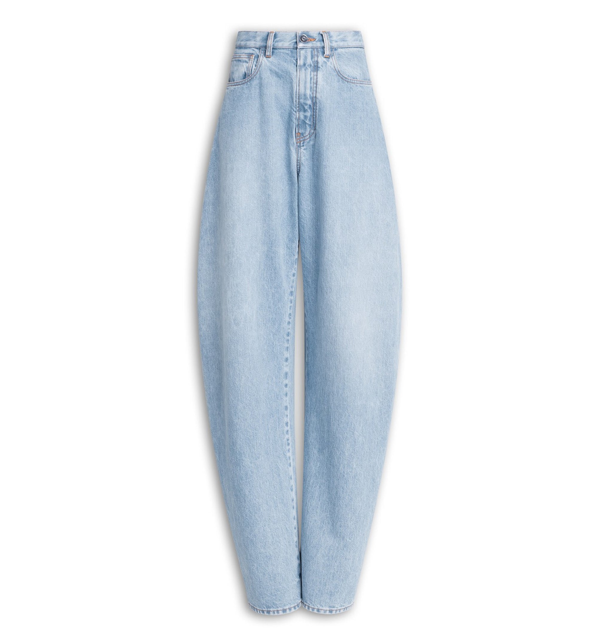 Round Denim Pants